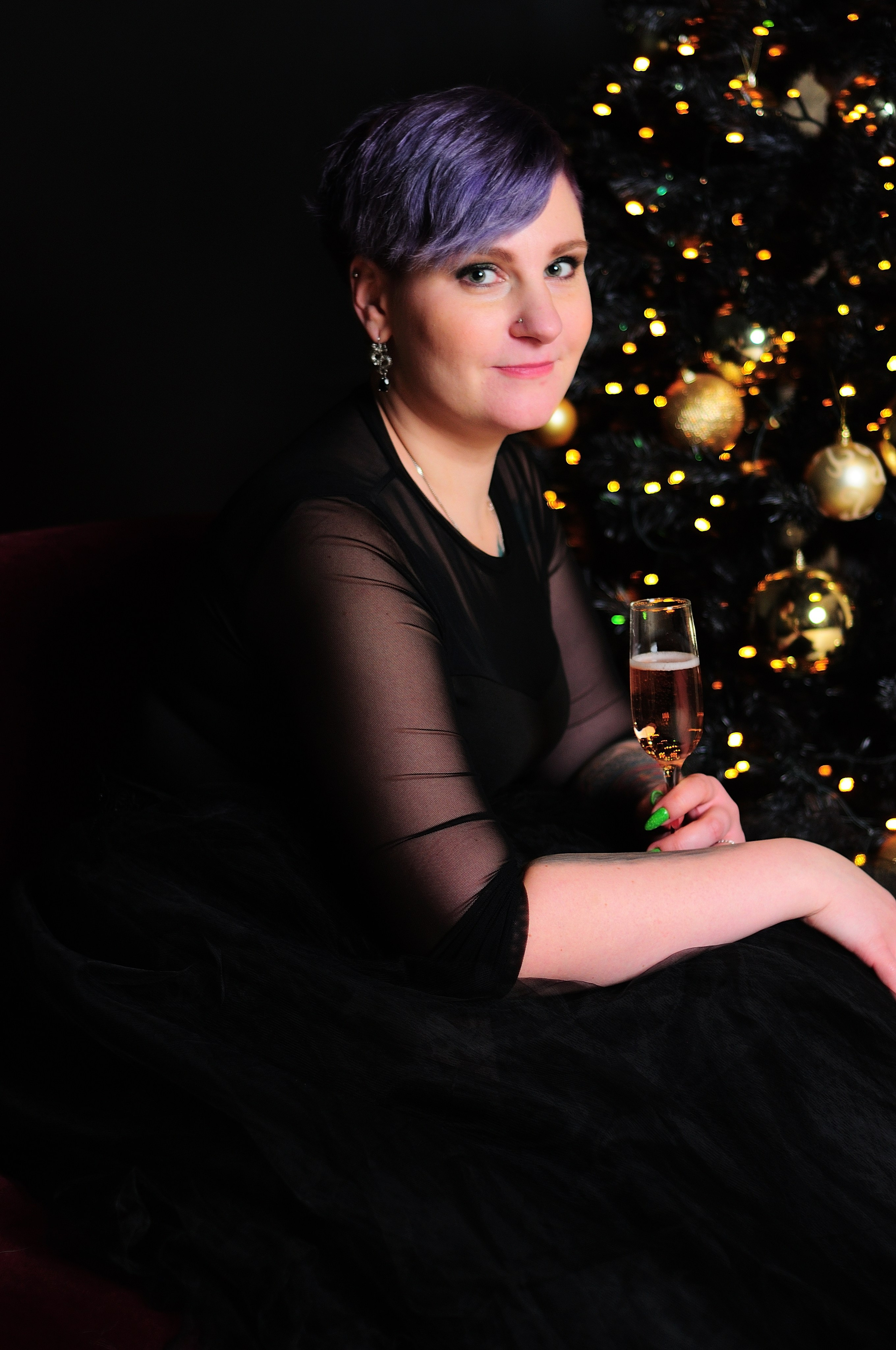 Новый год в студии. Ваш персональный фотограф в Москве ЮША