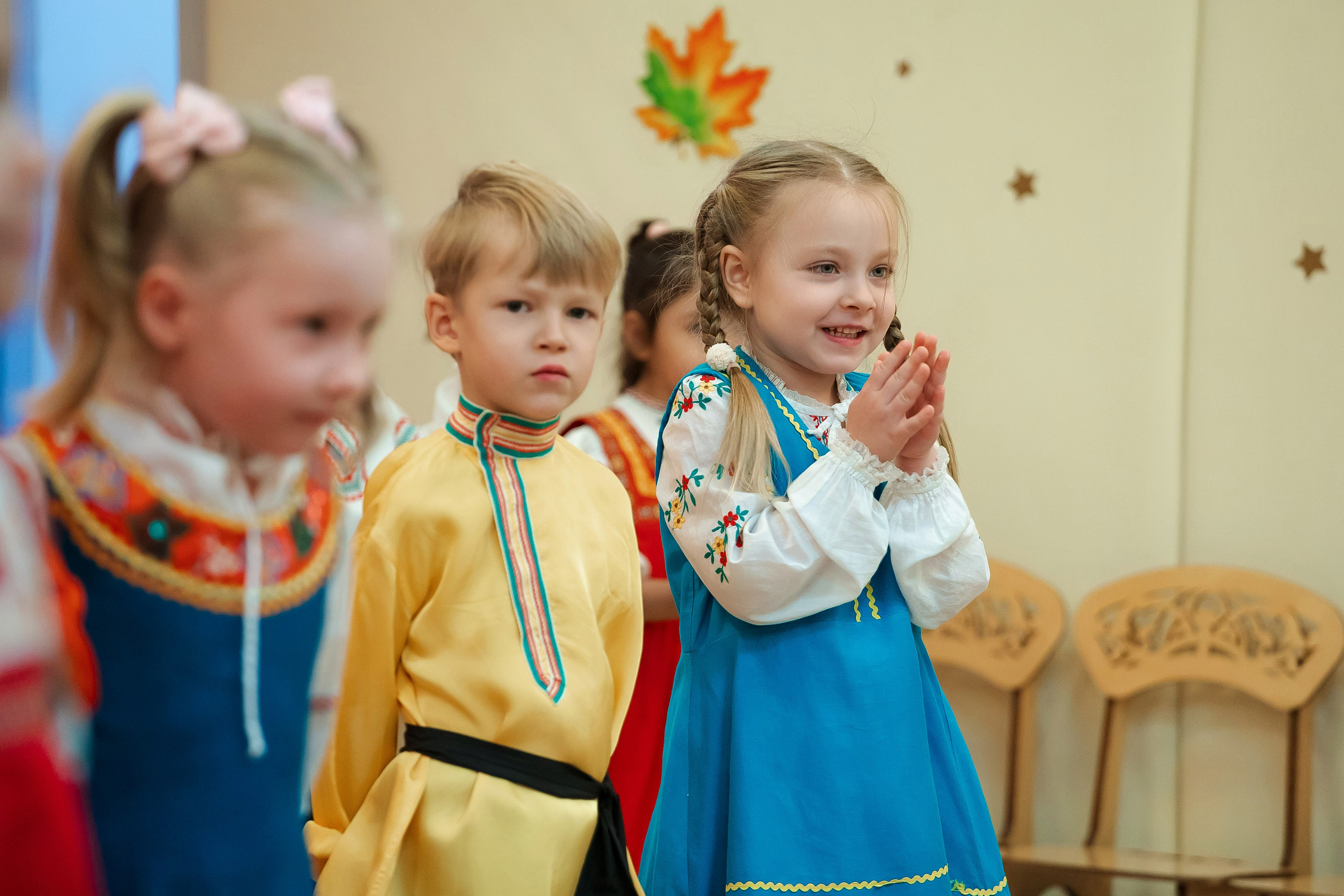 Осенний утренник. Семейный и детский фотограф в Москве Александра Мак