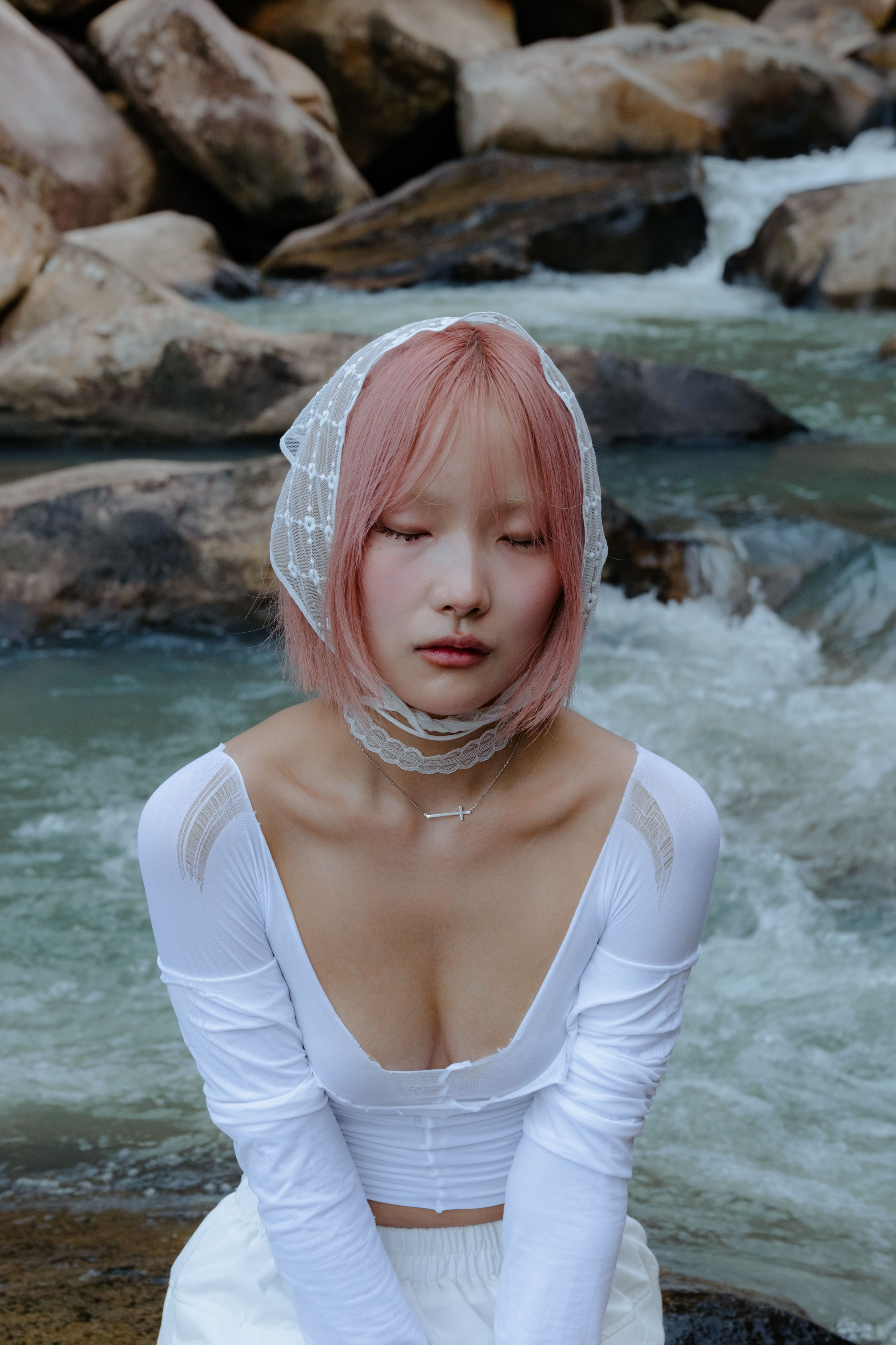 Location "Ba Ho Waterfall". Portrait photographer Nha Trang | Julia Meshanina
