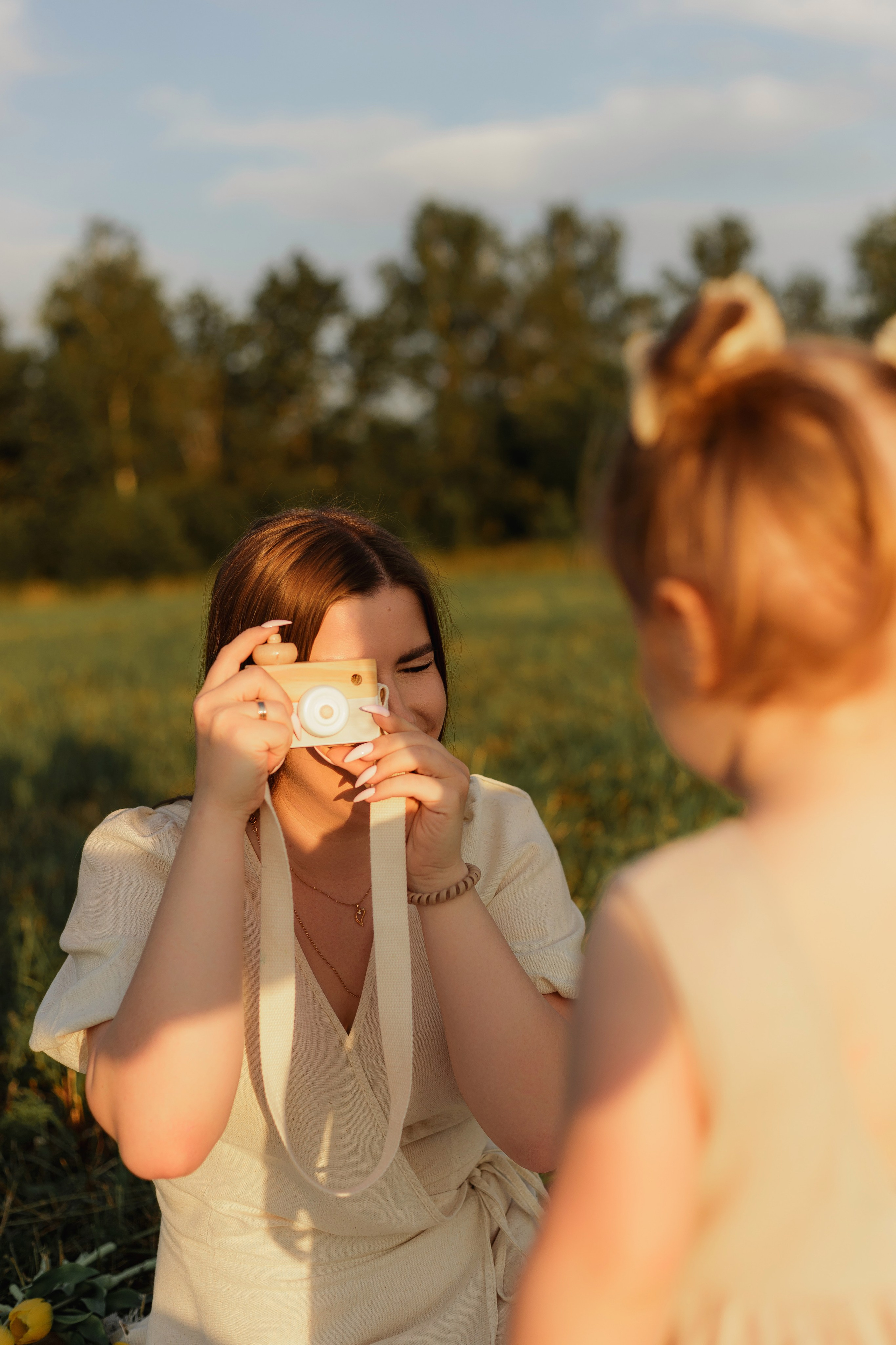 Семейная фотосессия в поле. Главная