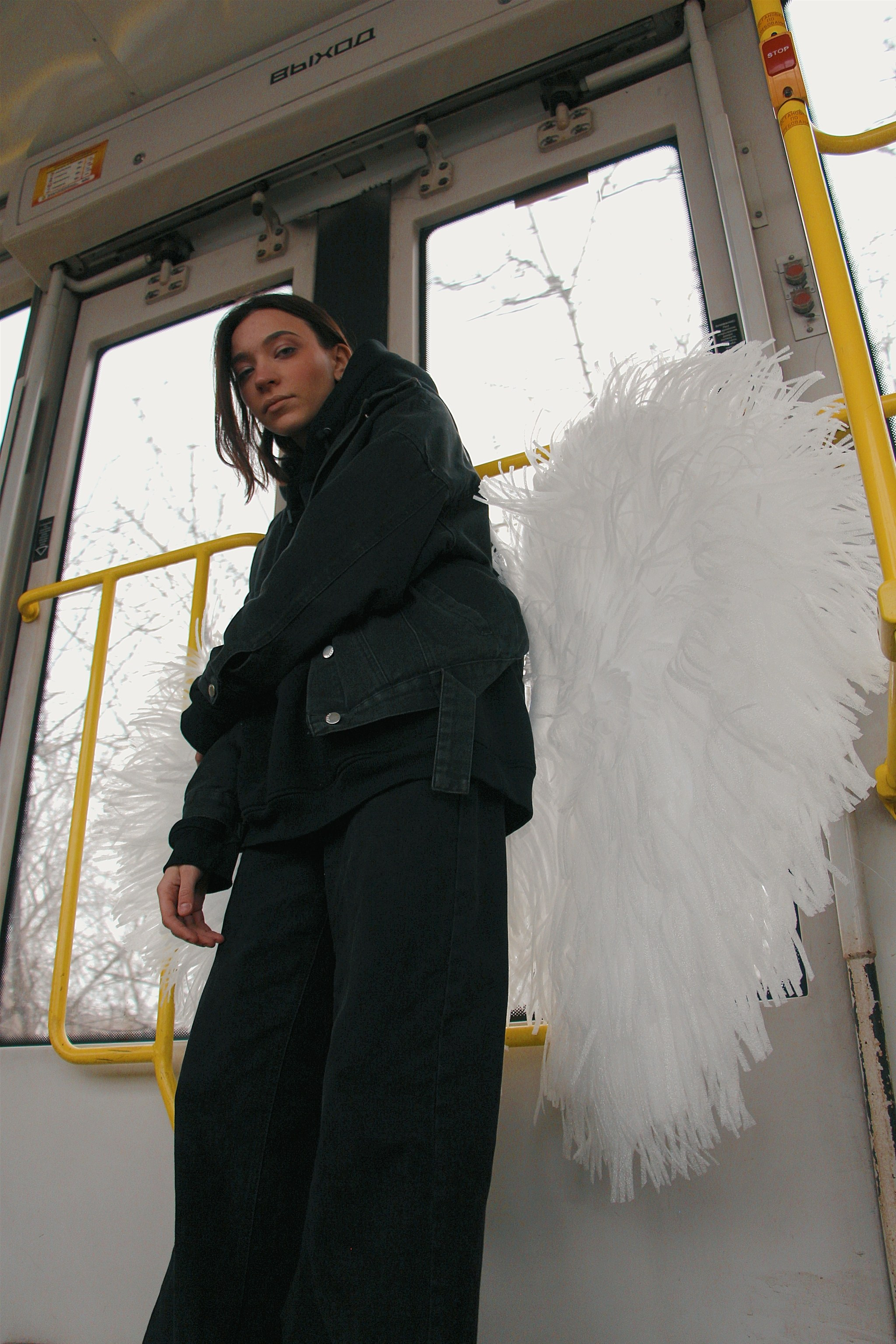 Ангел София в трамвае…. Творческая, семейная Фотосъемка ДоброДарова Елена Омск