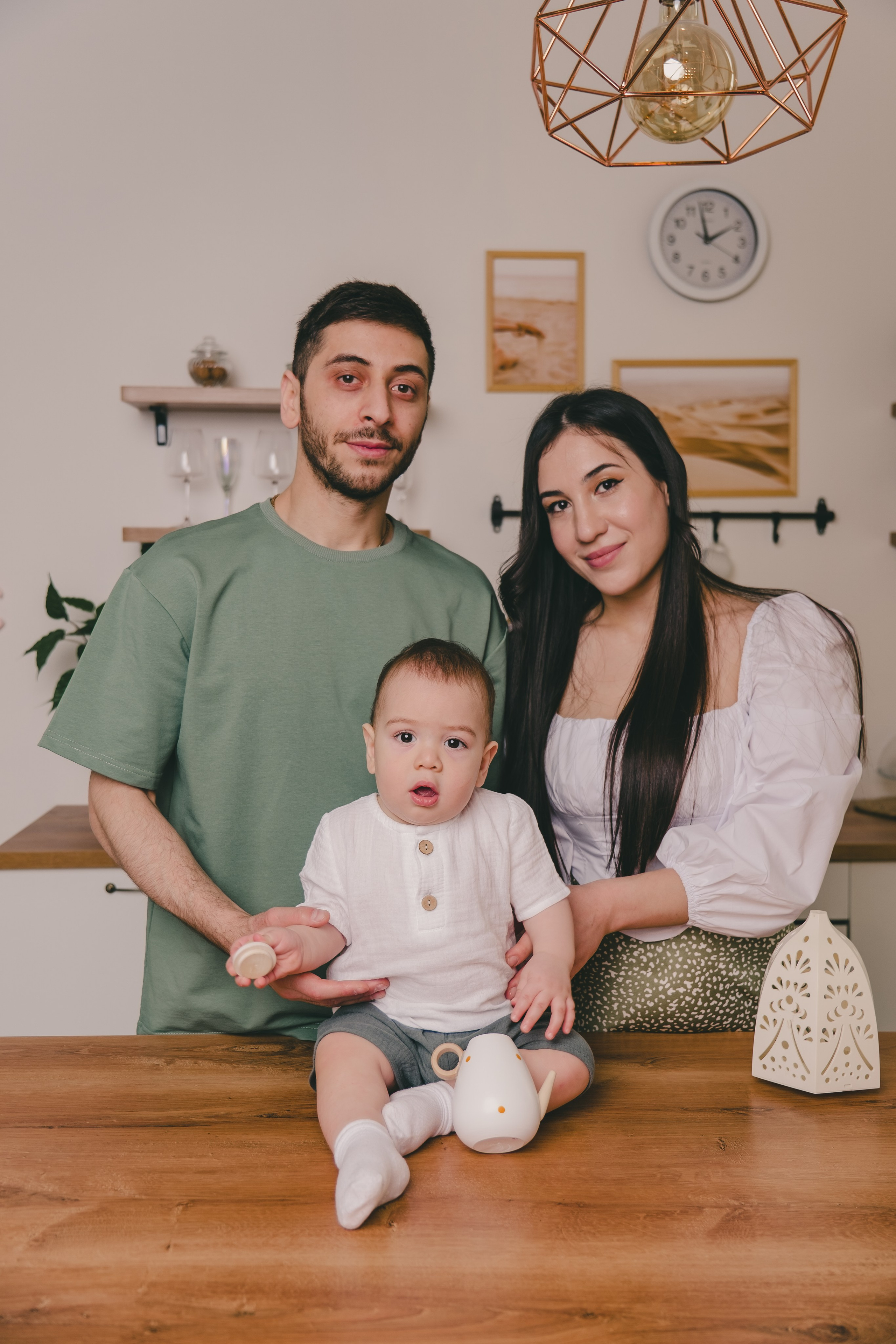 Семейная фотосессия на 1 год сыну. Свадебный и семейный фотограф Анастасия Зырянкина