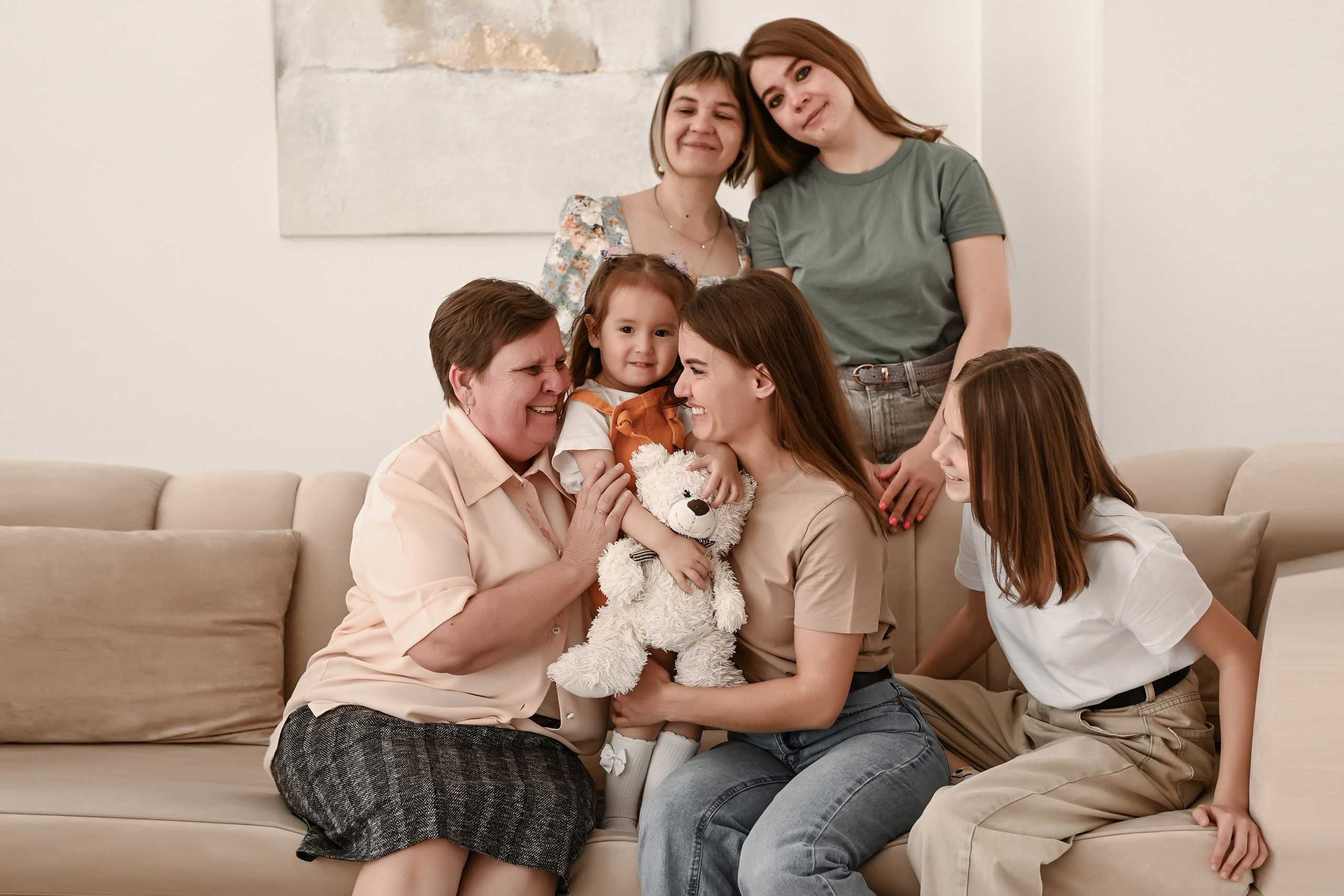 Семейная студийная  фотосессия 2. Свадебный, семейный, детский, контент фотограф в Омске Максим Ильин