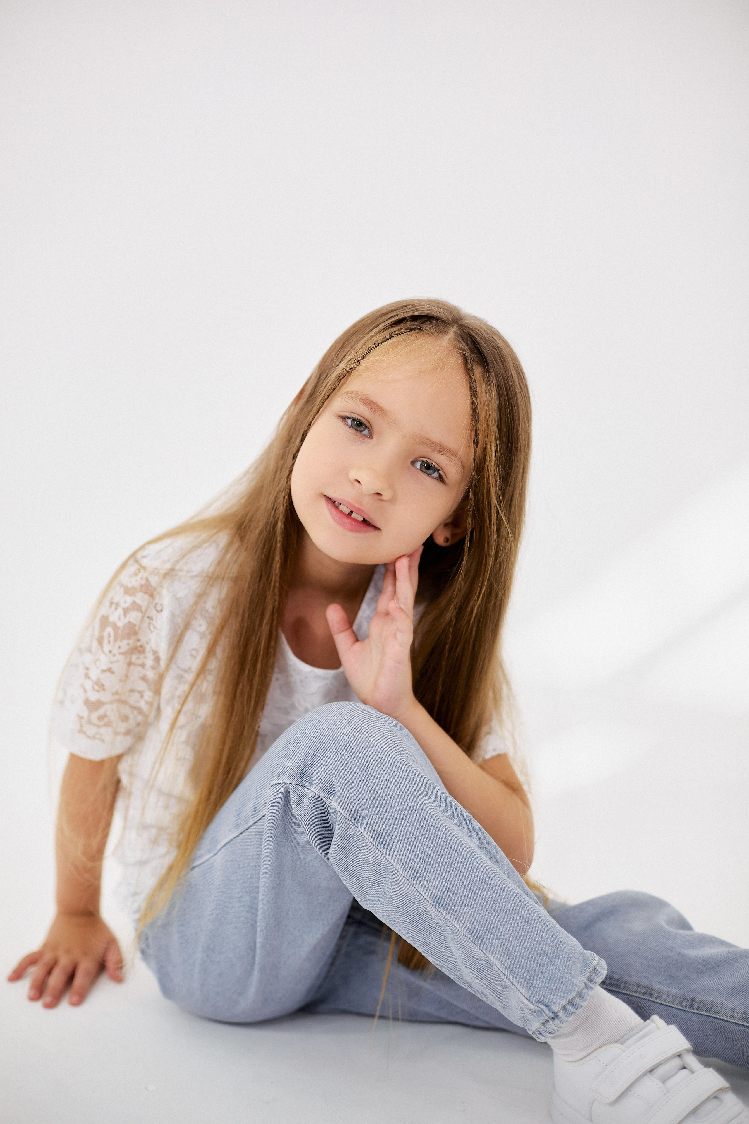 Ангелина, 7 лет, рост 129 см. Efimova Model Agency
