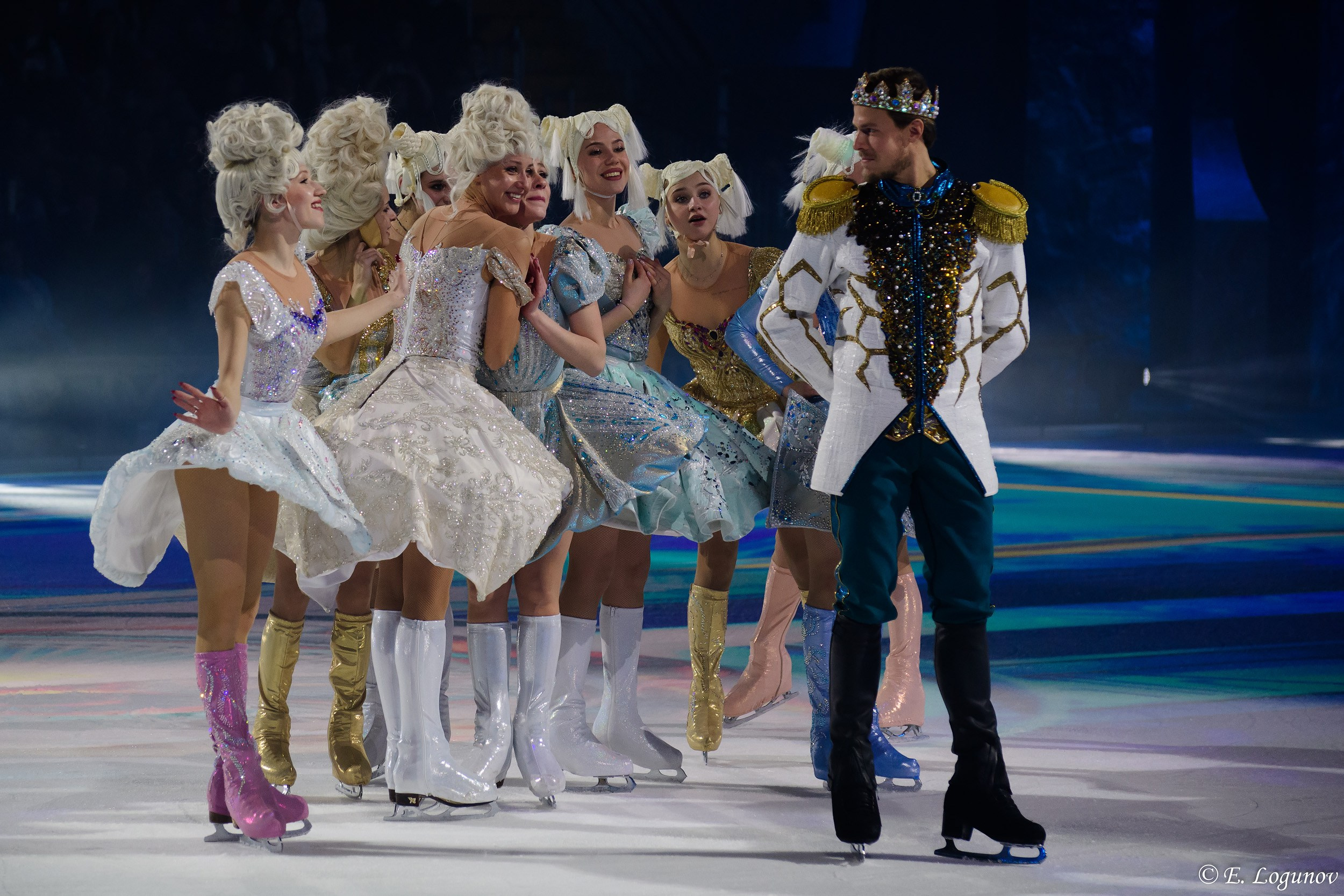 Россия. Москва. 20&nbsp;декабря 2025. Ледовое шоу Татьяны Навки «Золушка»