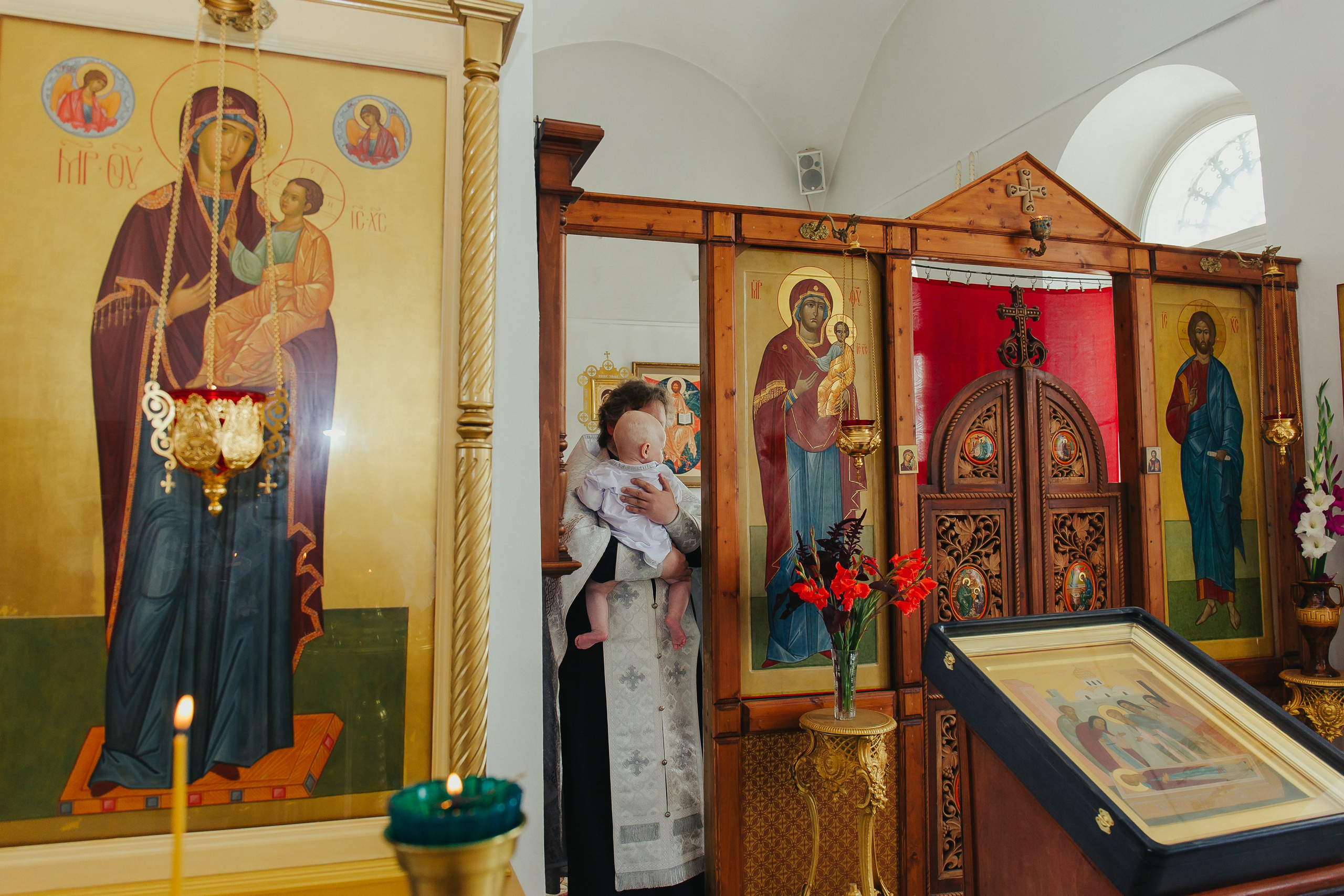 Фотосъемка Крещения в Сергиевом Посаде. Фотограф новорожденных и детский в Сергиевом Посаде Кругликова Юлия