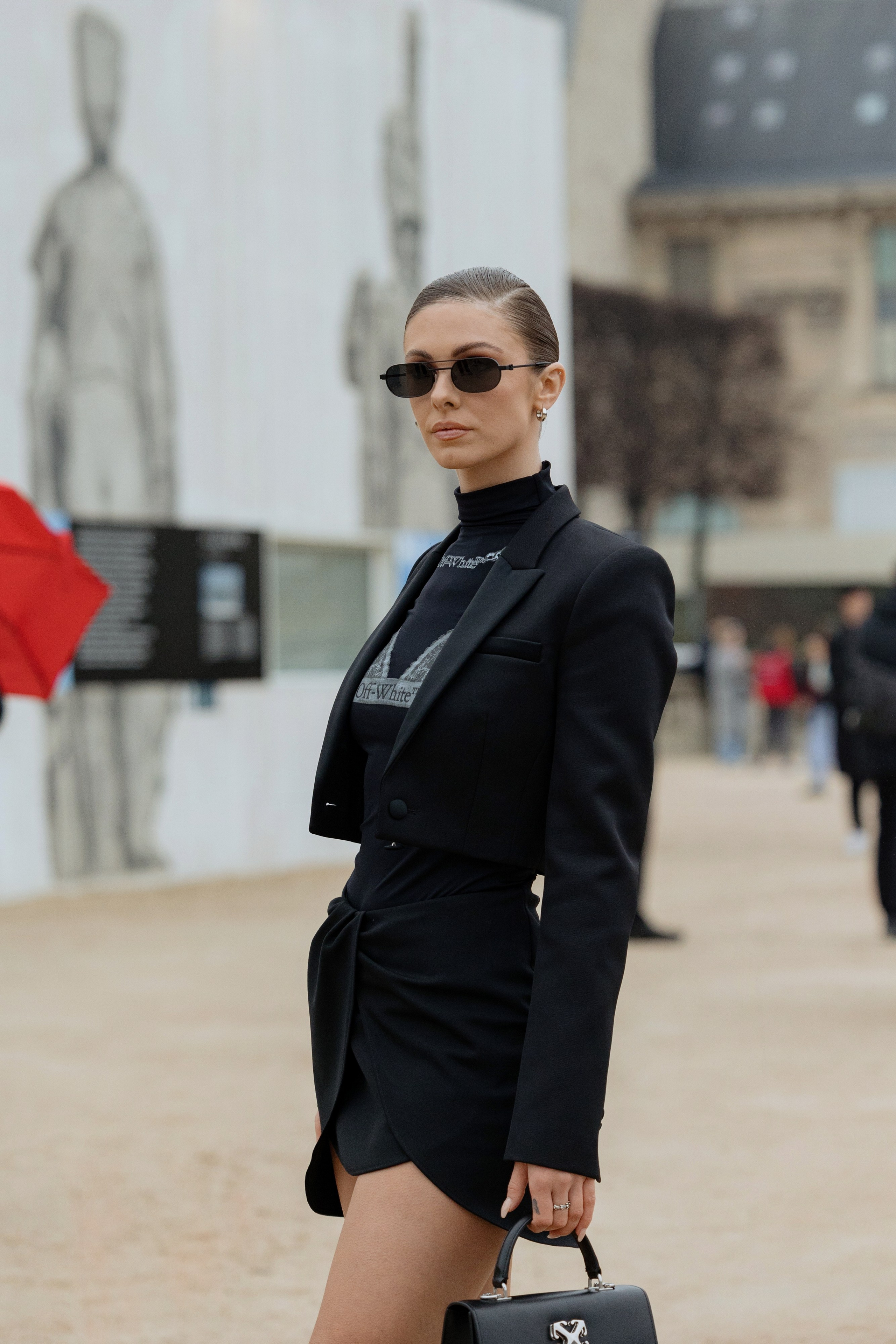 OFF WHITE PFW WOMENSWEAR FALL-WINTER 24/25. Photographer in Milan Ivan Goncharov