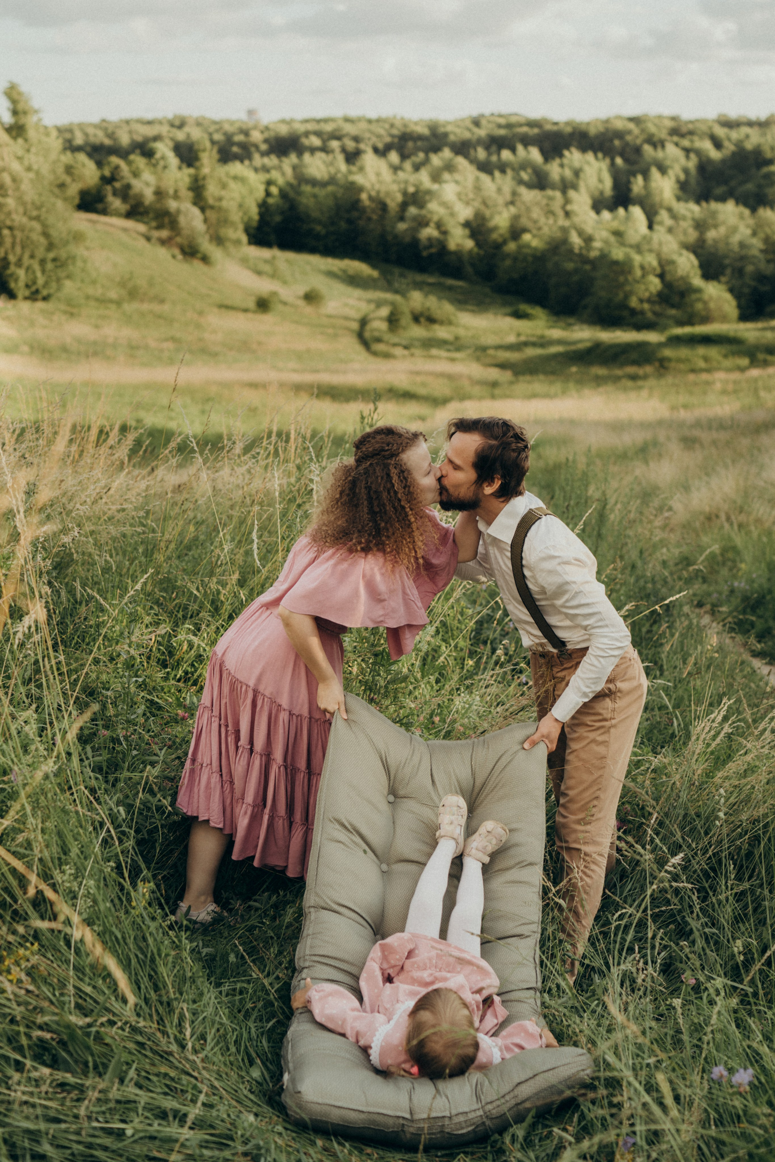 Закатная история. Семейный фотограф в Москве Елена Гильманова