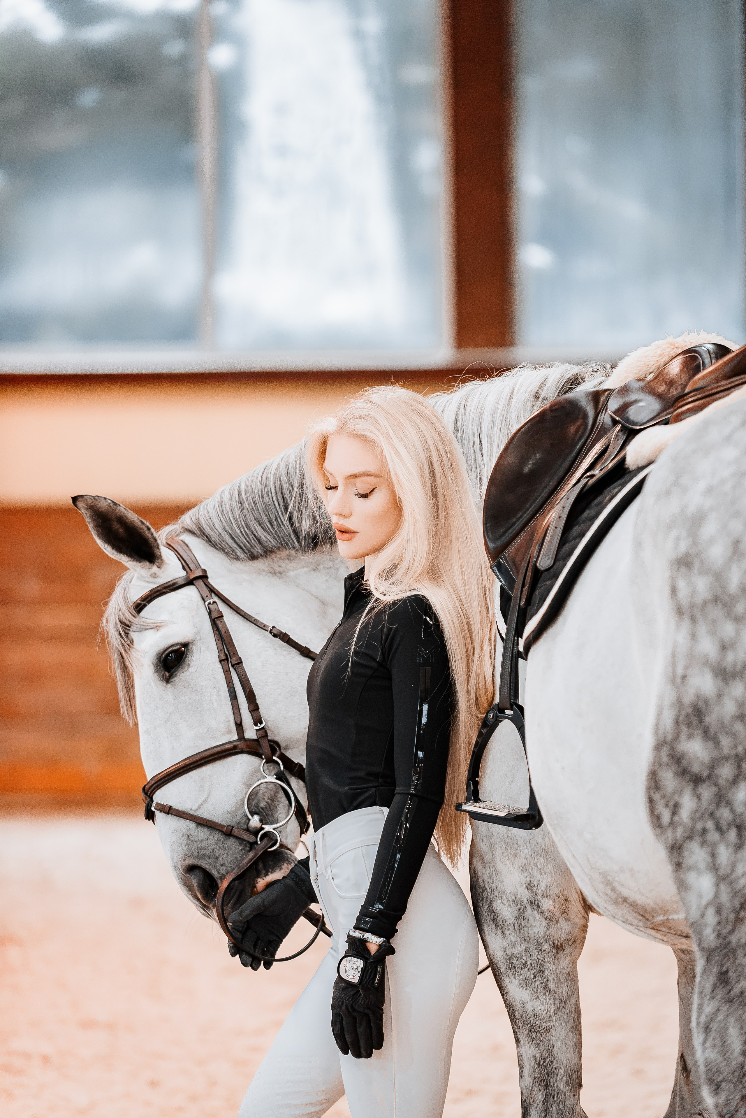 Анастасия и Соперник. Куракина Дарья • Конный фотограф