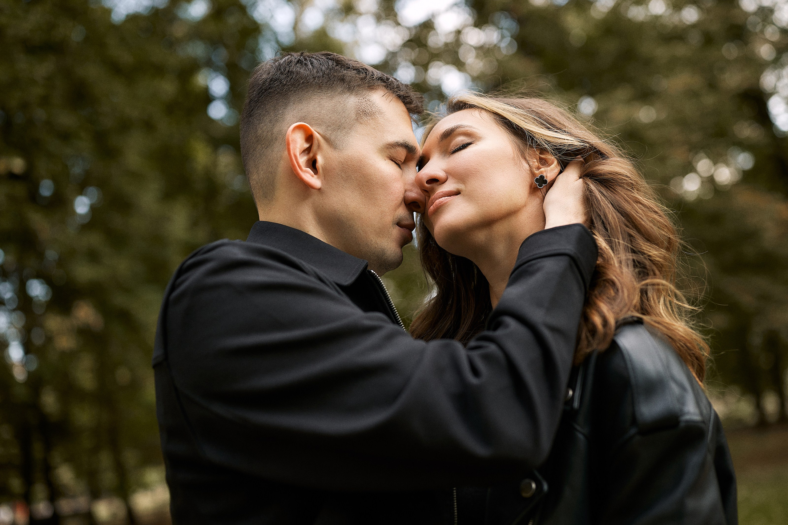 фотосессия с парнем на природе