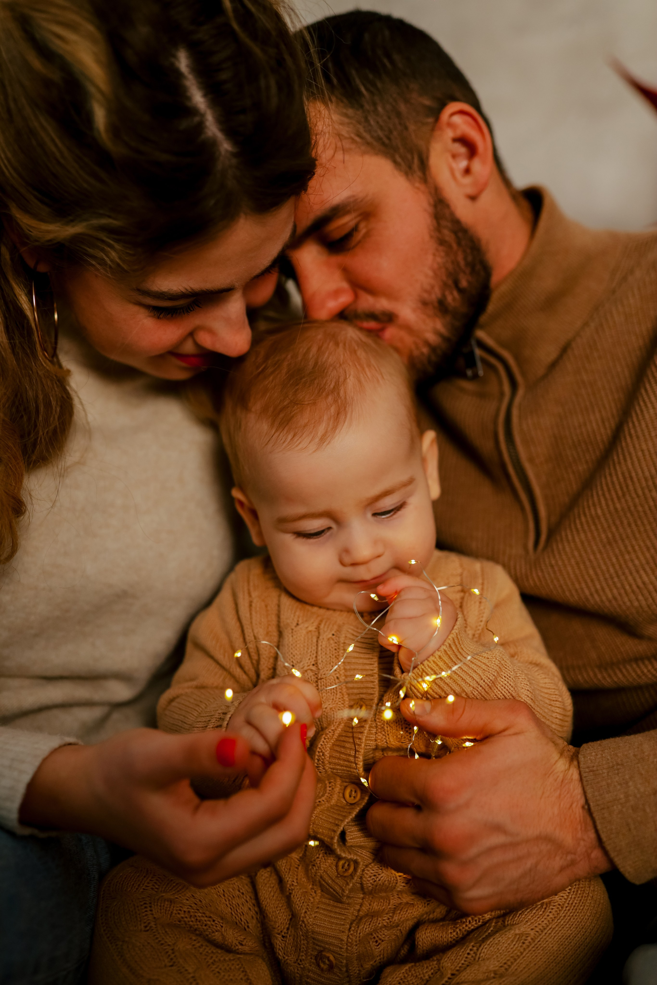 Теплое семейное новогоднее. Свадебный и семейный фотограф в Варшаве