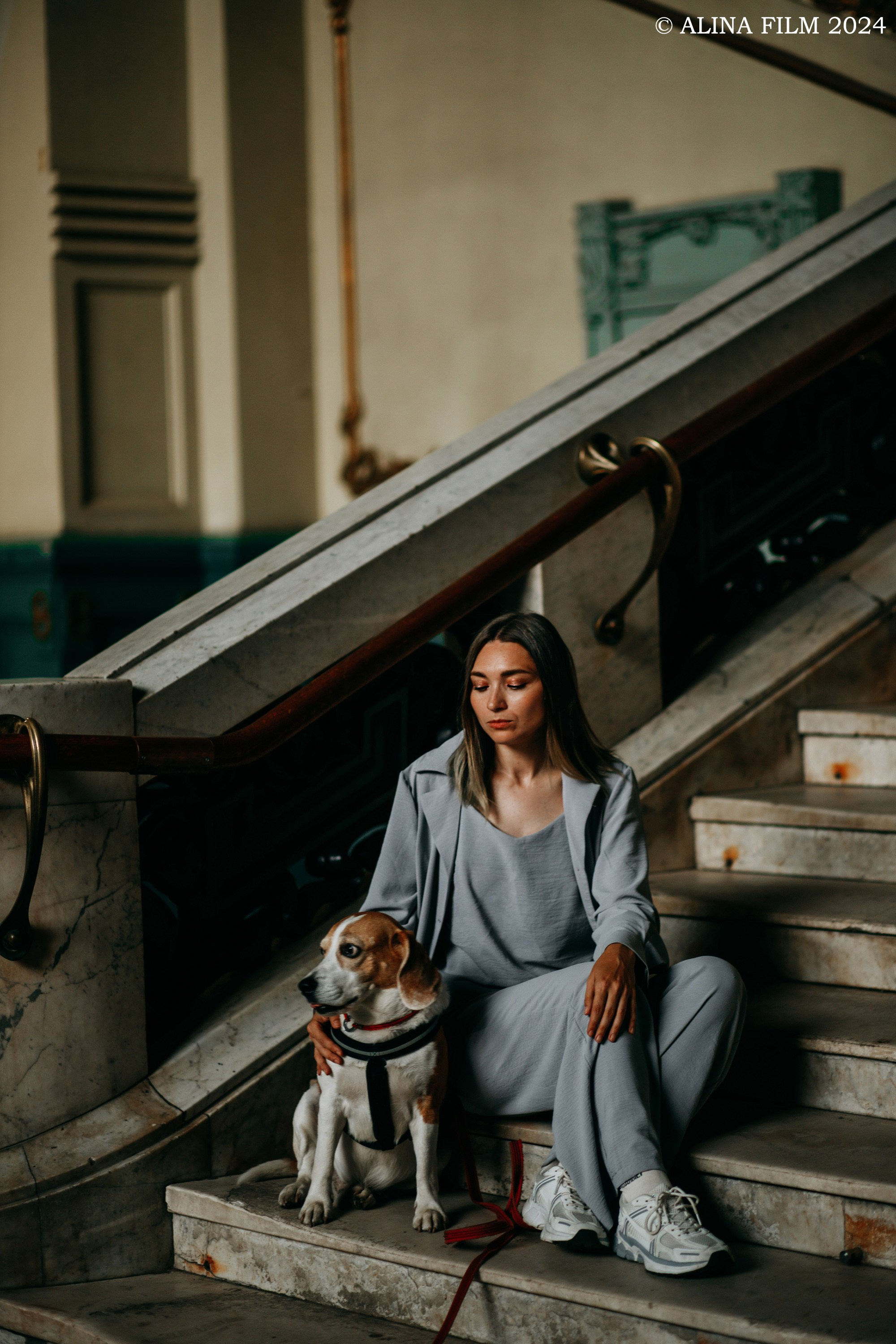 Фотосессия на Витебском вокзале. Фотограф в Санкт-Петербурге Alina Film