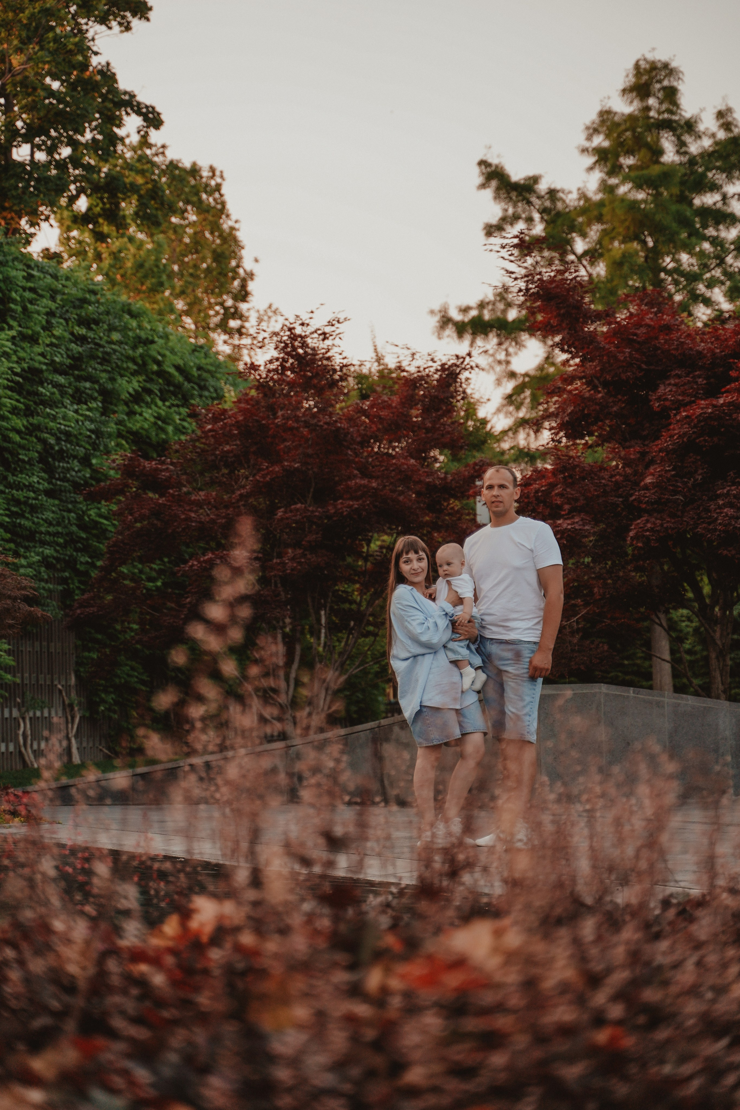 Семейная фотосессия в парке Галицкого. Семейный и женский фотограф в Краснодаре Анастасия Приймак
