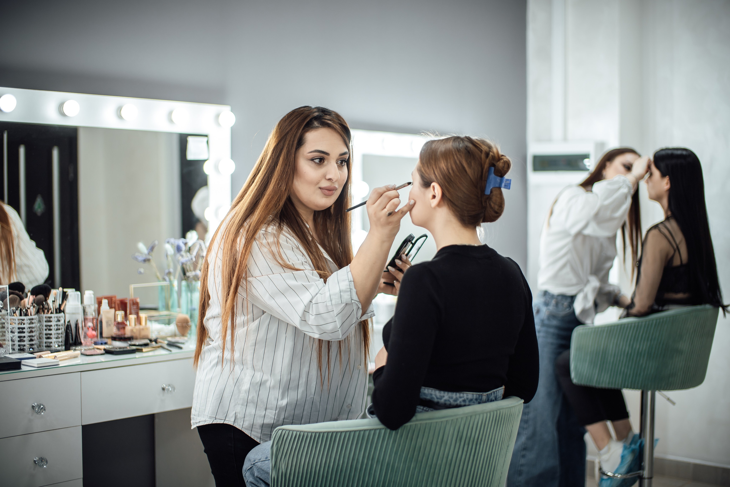 Визажисты. Фотограф Arina Elatova