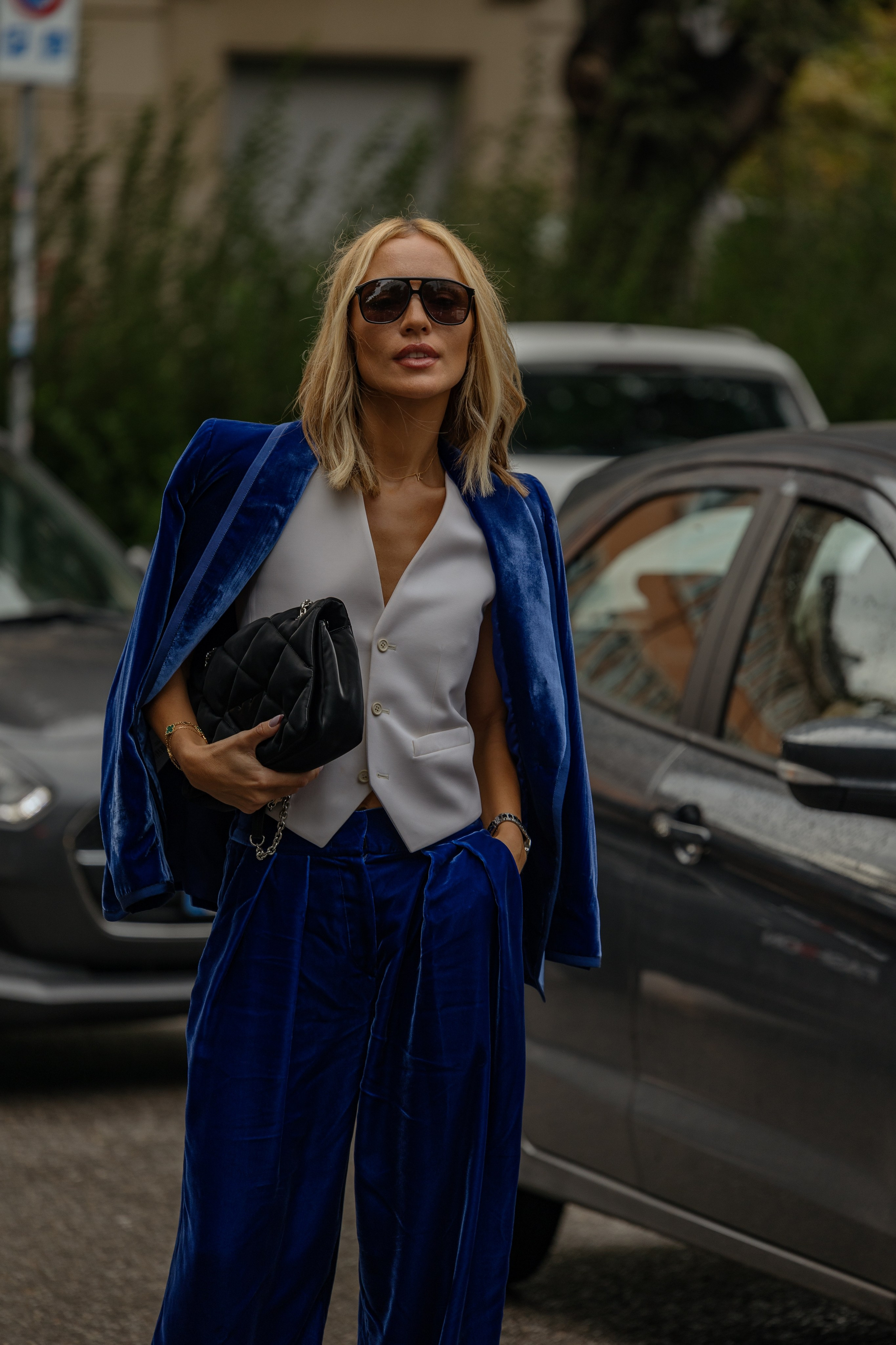 MFW SPRING/SUMMER 2024 EMPORIO ARMANI. Photographer in Milan Ivan Goncharov