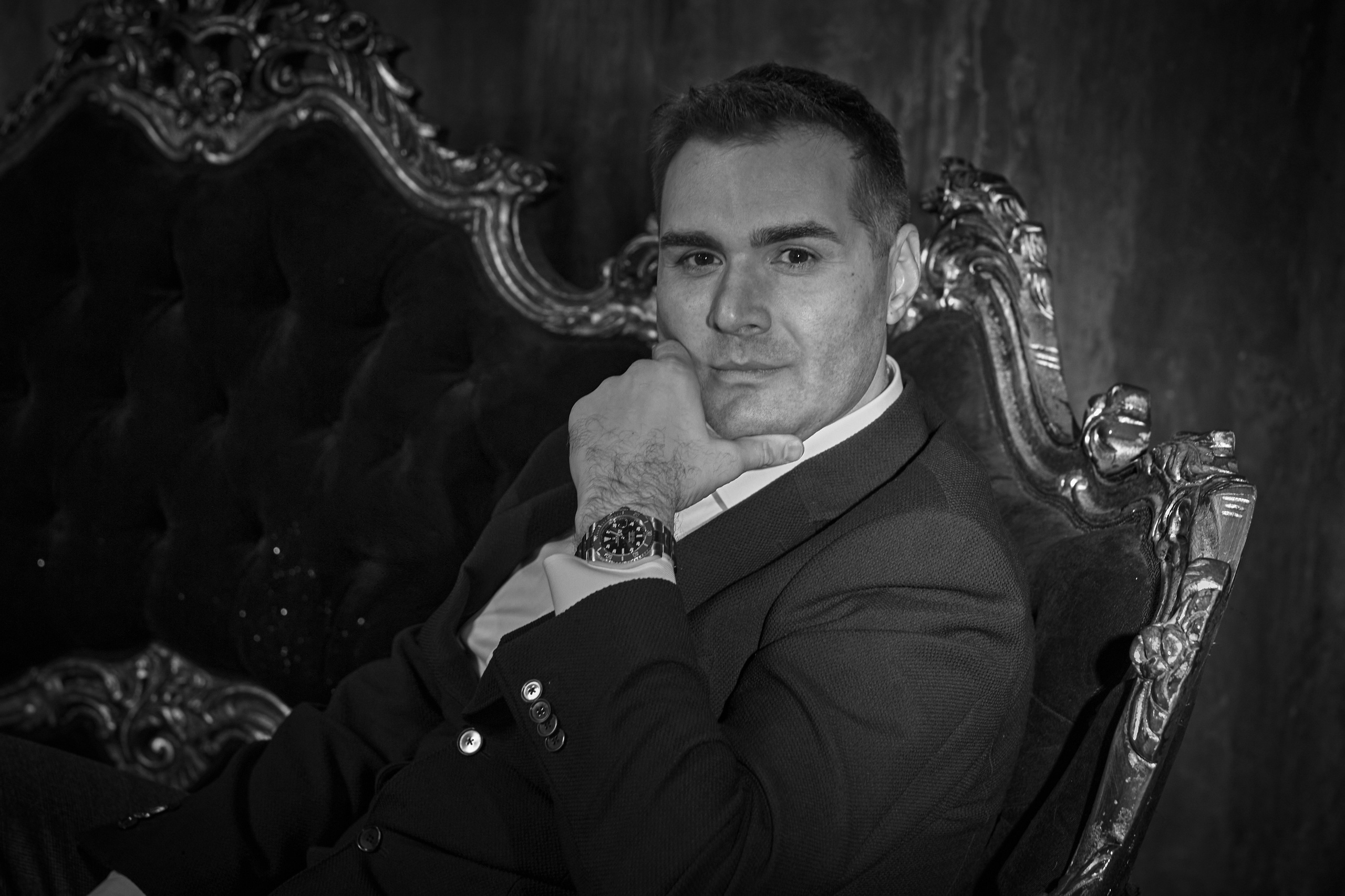 Деловой портрет в студии. Свадебный, семейный и контент фотограф в Санкт- Петербурге Елена Грие