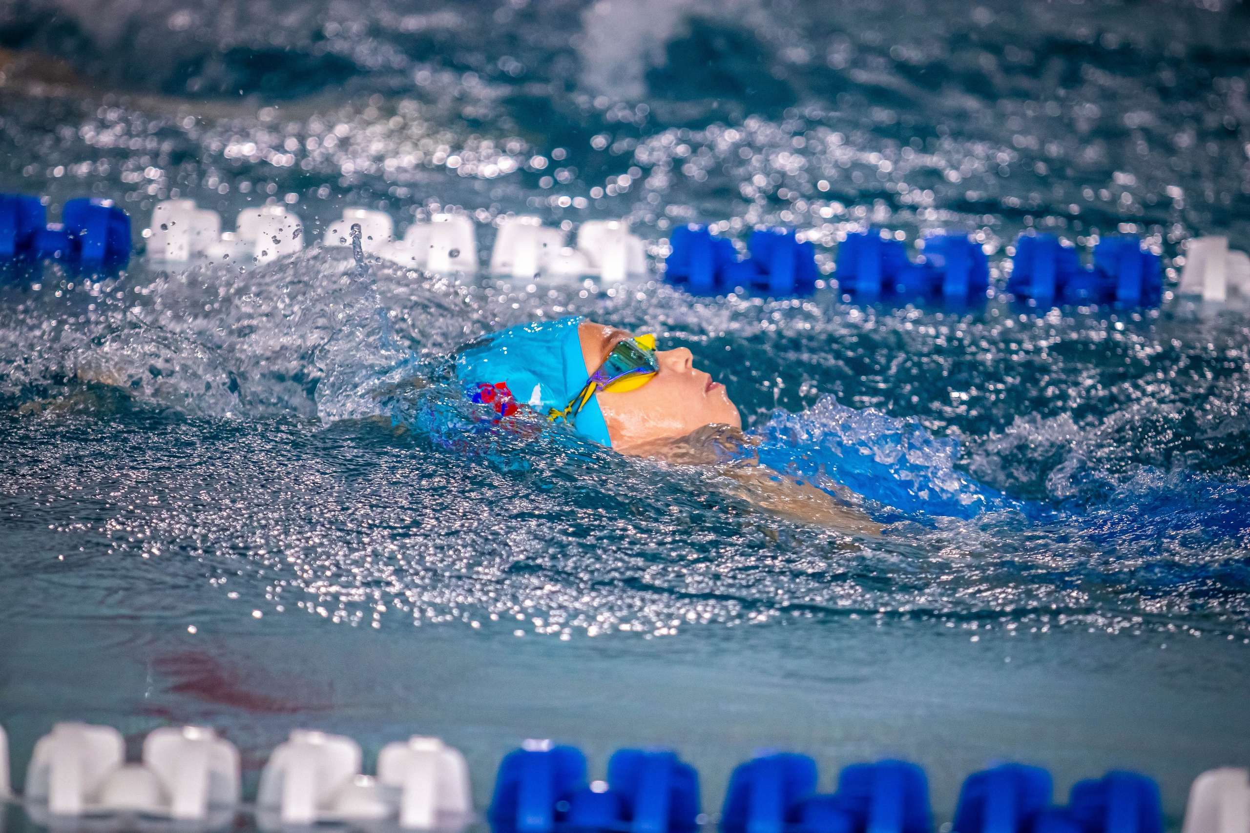 Фотосессия соревнований по плаванию в Пушкино Московской области