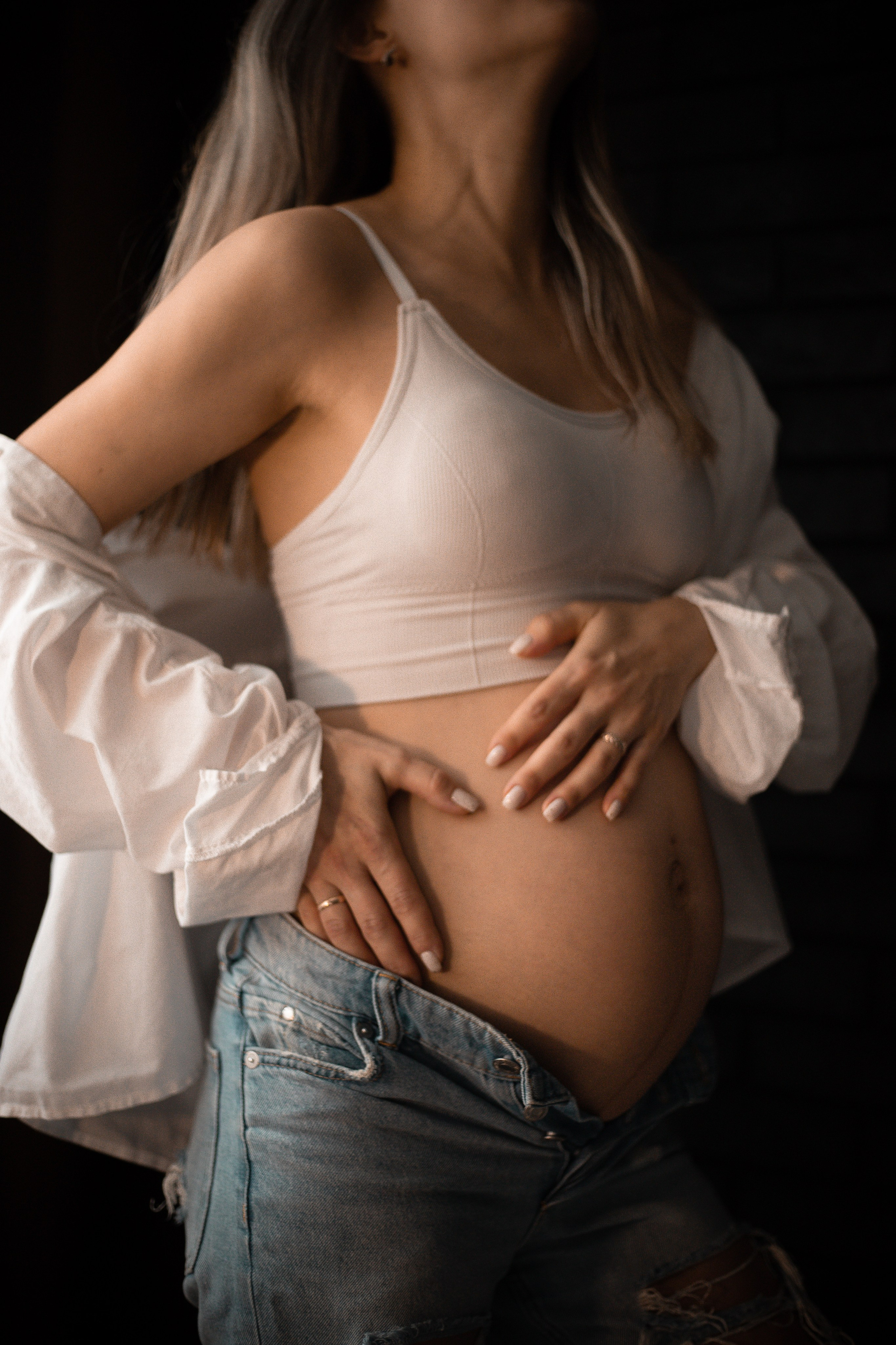 Семейная фотосессия в студии/дома