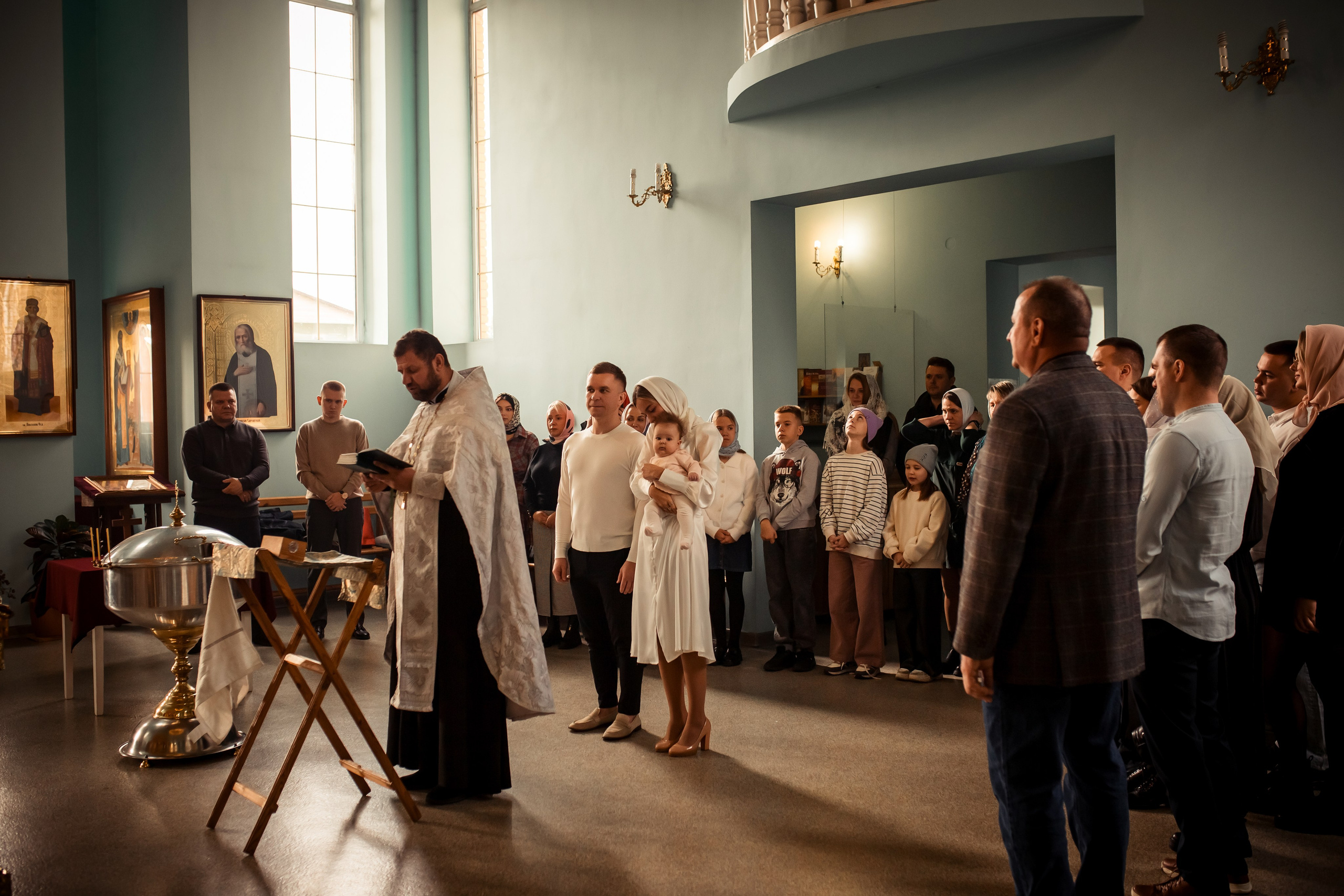 Крещение Верочки