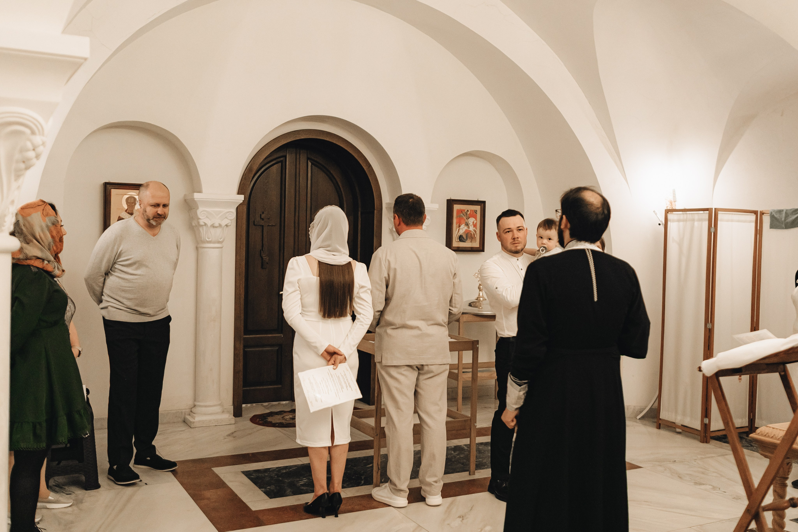 Крещение Макара Храм Сергия Радонежского в Солнцево. Свадебный и Семейный фотограф в Москве Александра Вайпер