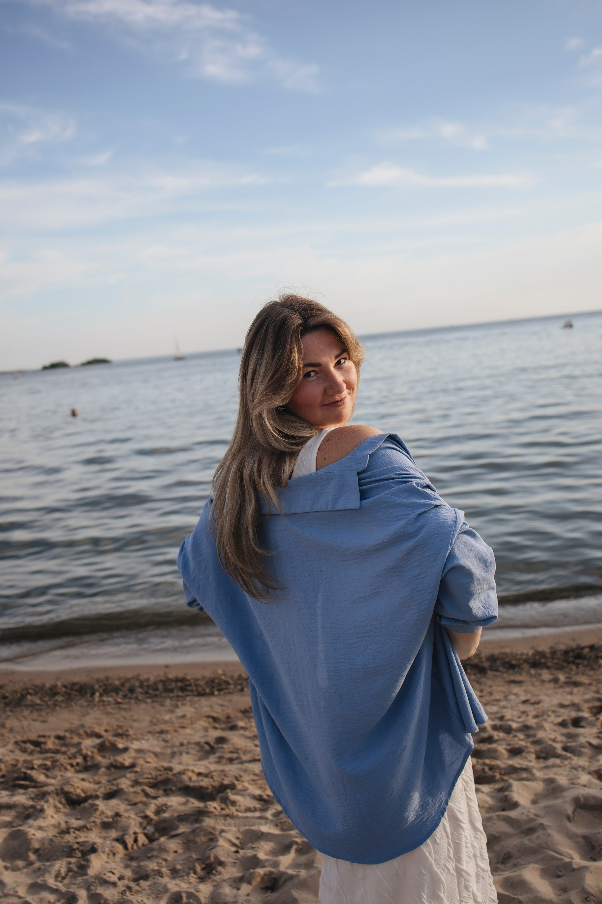 Прогулка на закате. Фотограф Новосибирск