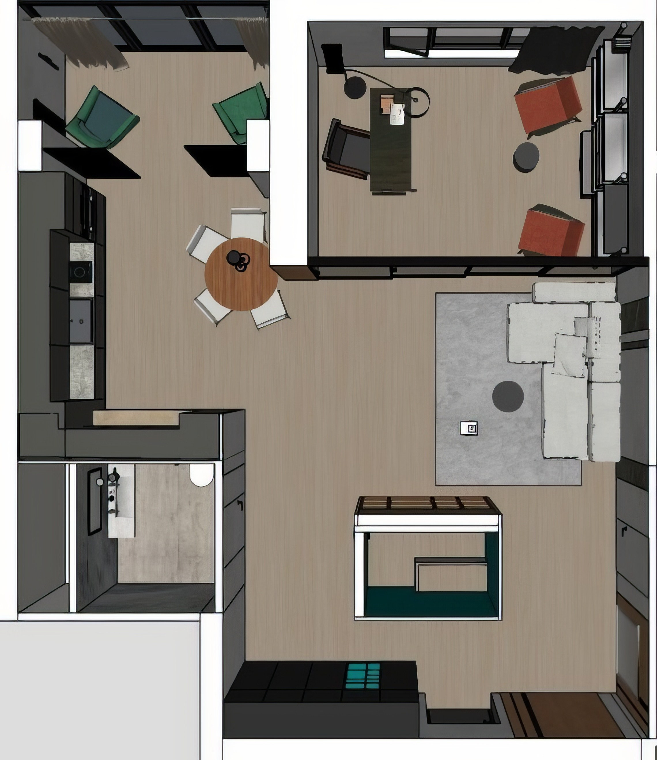 Проект 5. Дизайн интерьера / Алия Ахметьянова