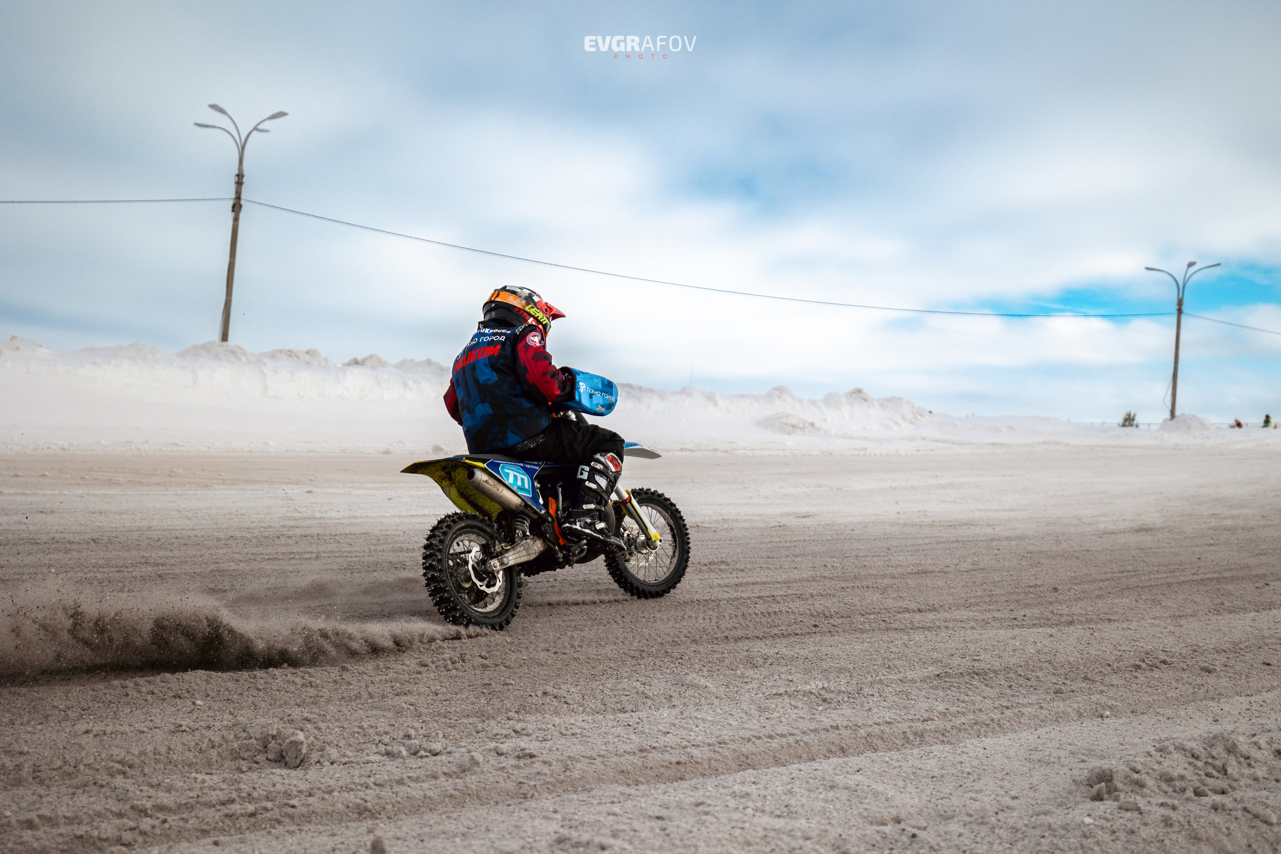 Открытый кубок Республики Татарстан по мотокроссу 3 этап. 4 февраля 2024 г. Фотограф Евграфов Александр