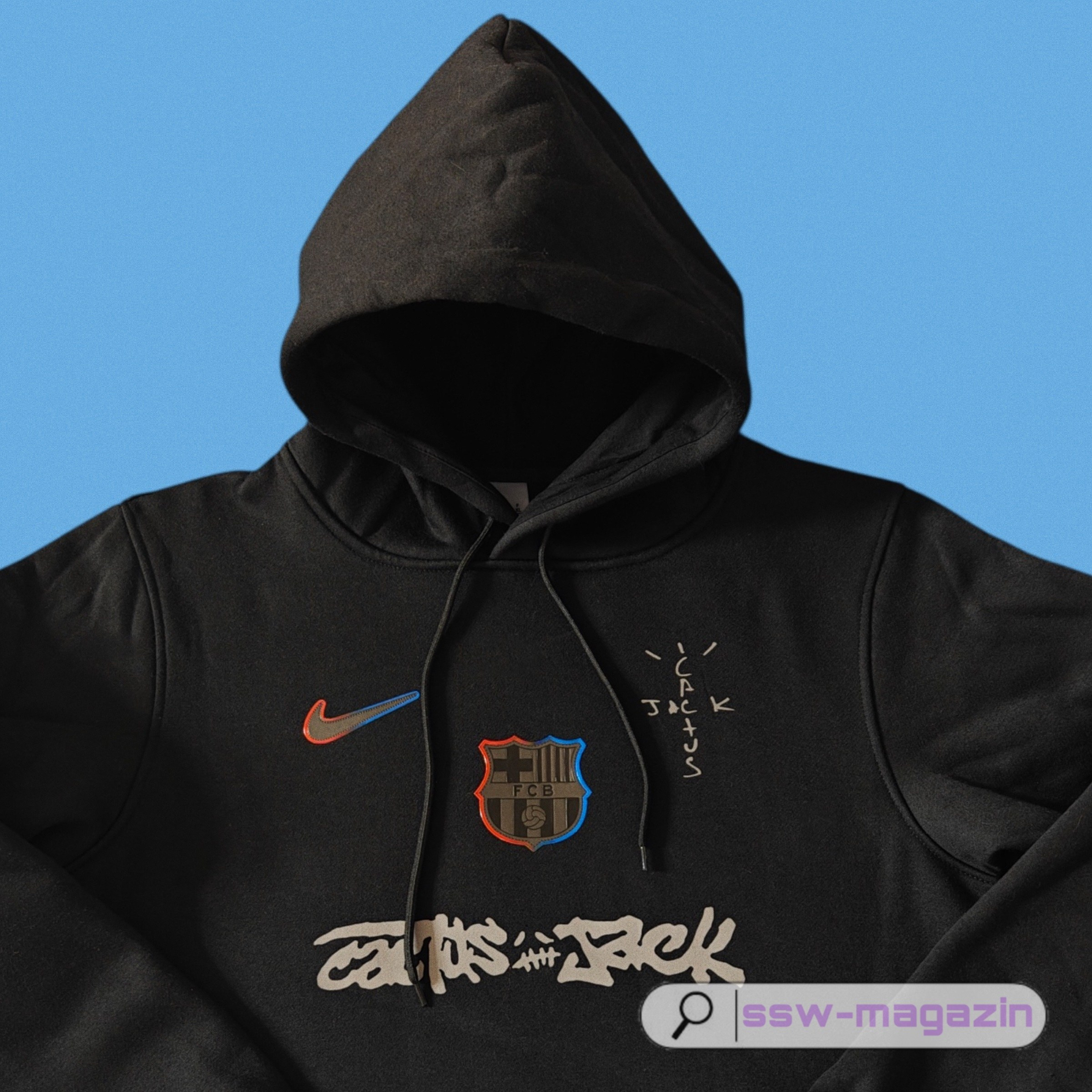 Худи barcelona cactus Jack 2025 купить. Футбольный магазин — ssw_magazin