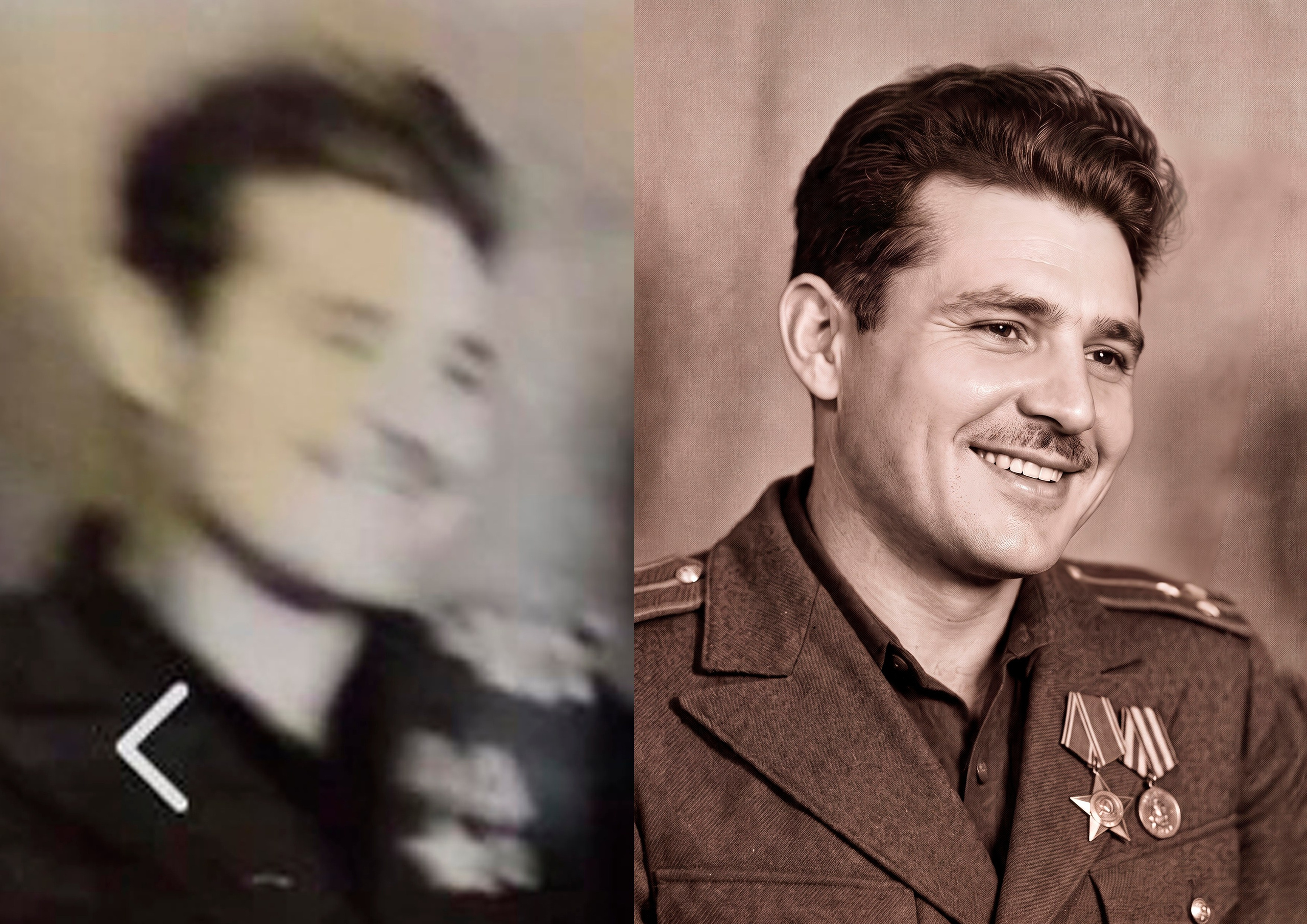 Реставрация старых фотографий. Фотограф фотосалон SO! photo&video город Находка Приморский край