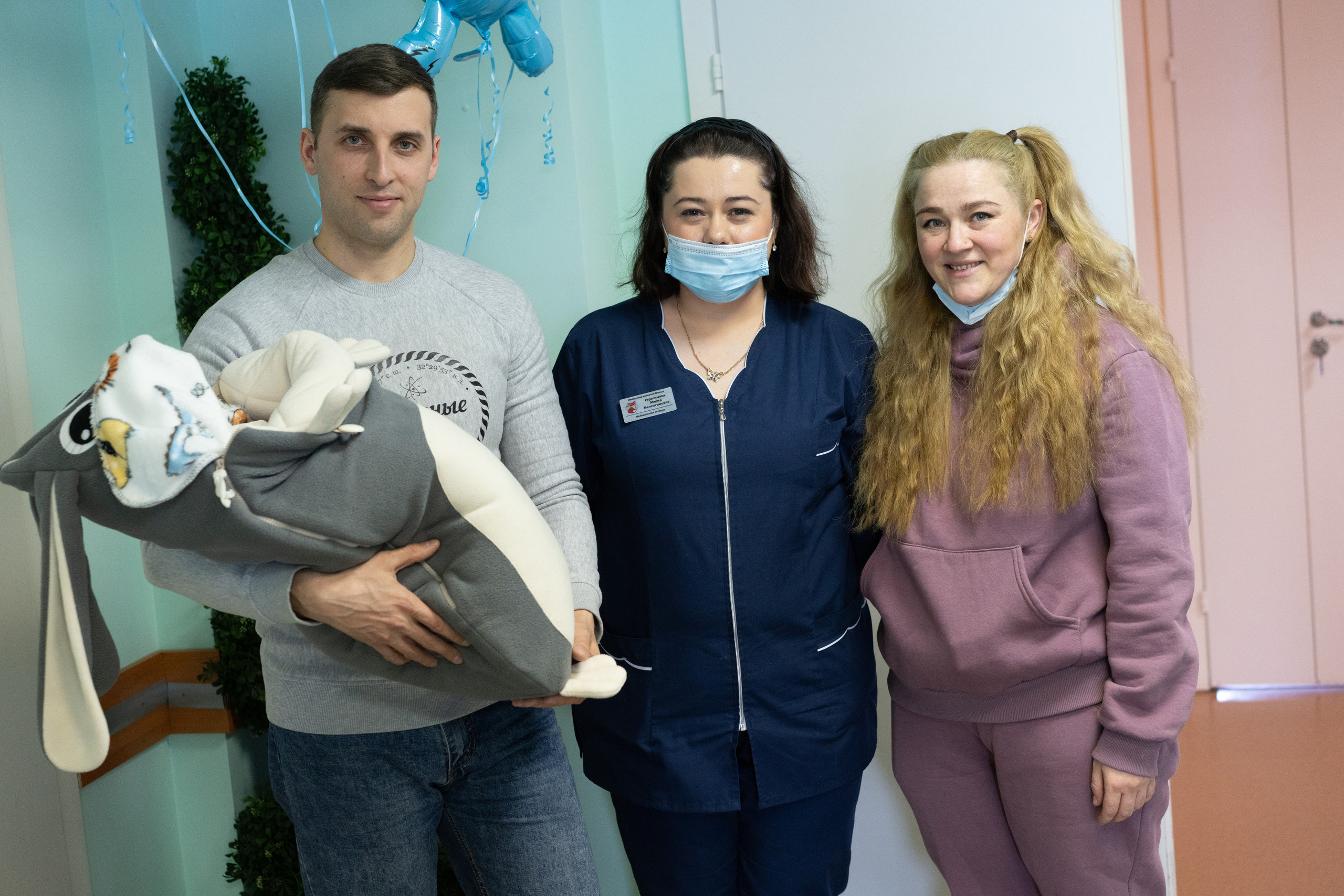 Выписка из роддома Лёвушки