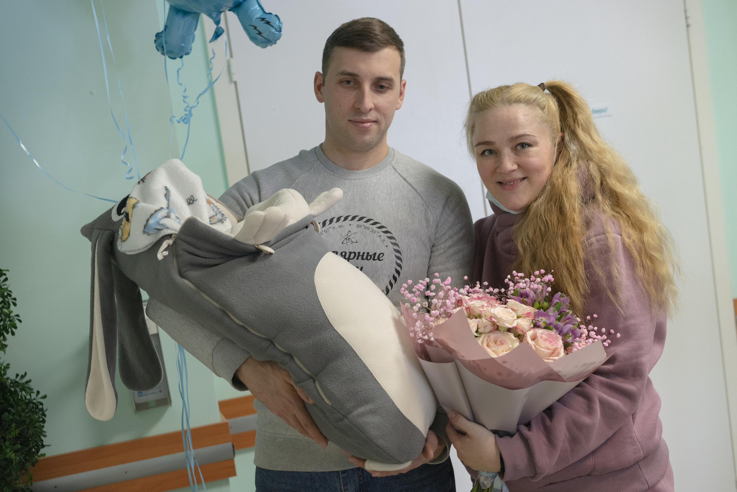 Выписка из роддома Лёвушки