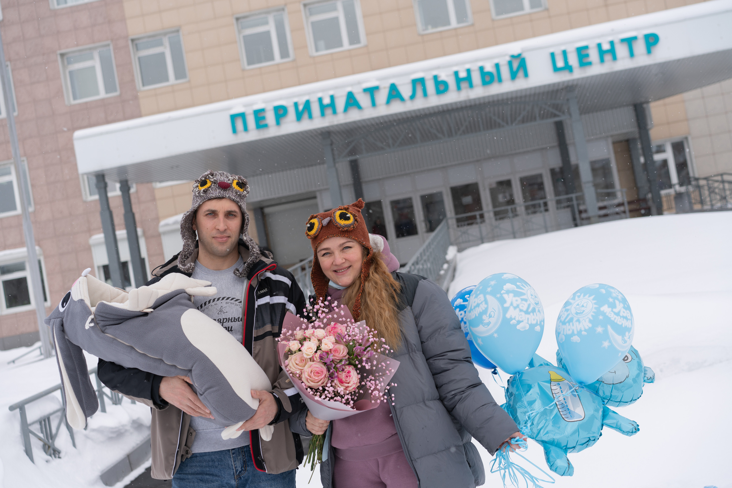 Выписка из роддома Лёвушки