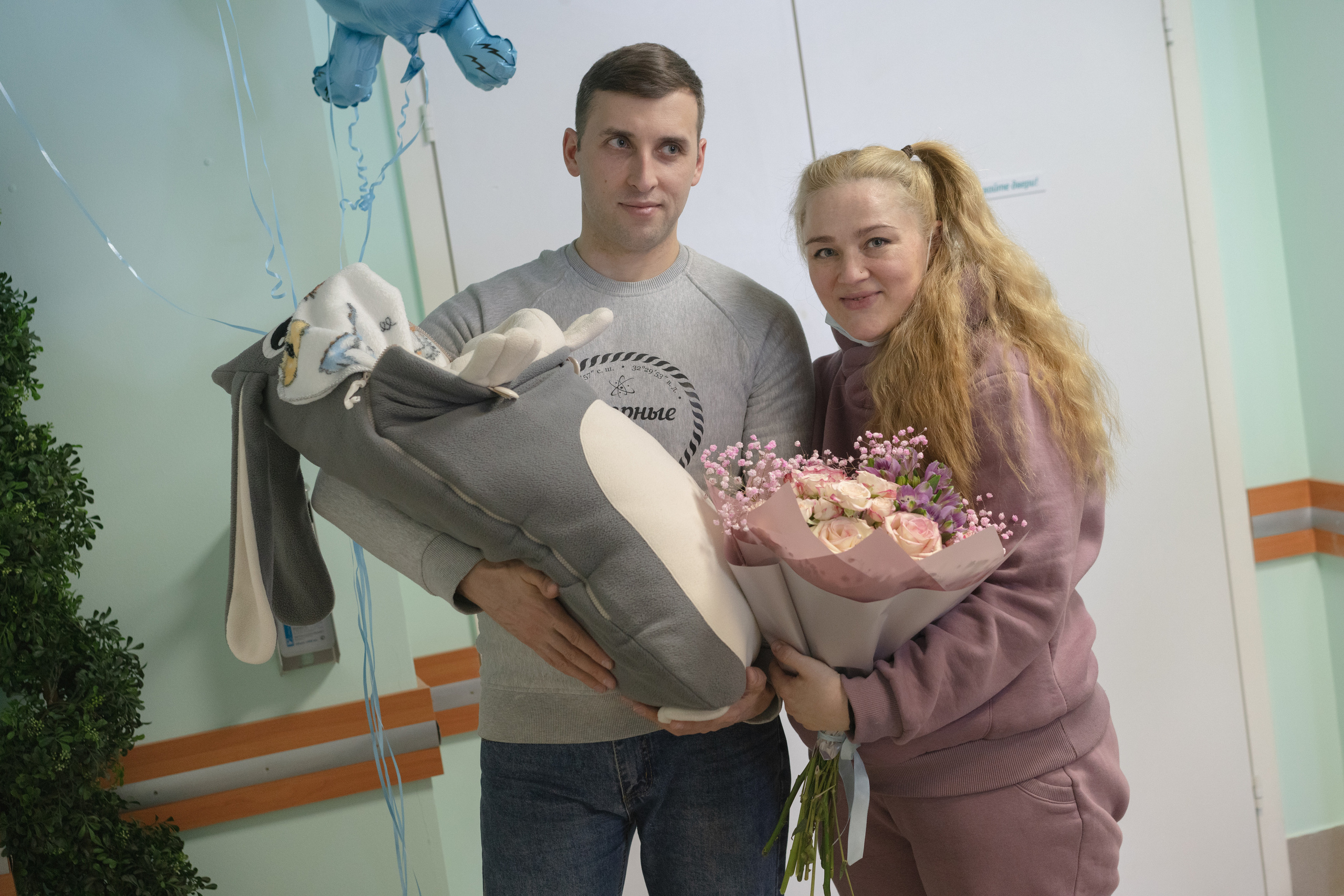 Выписка из роддома Лёвушки