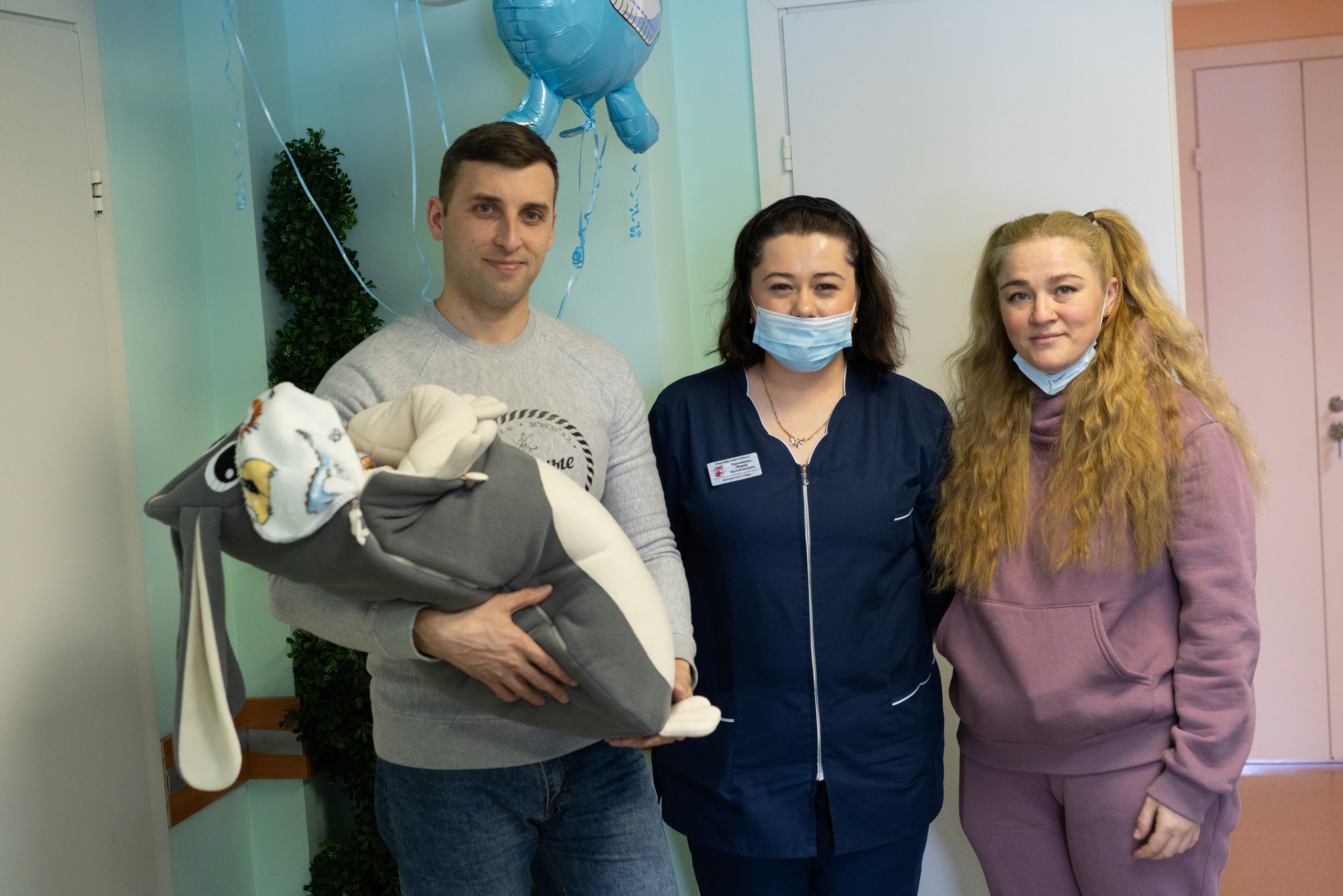 Выписка из роддома Лёвушки