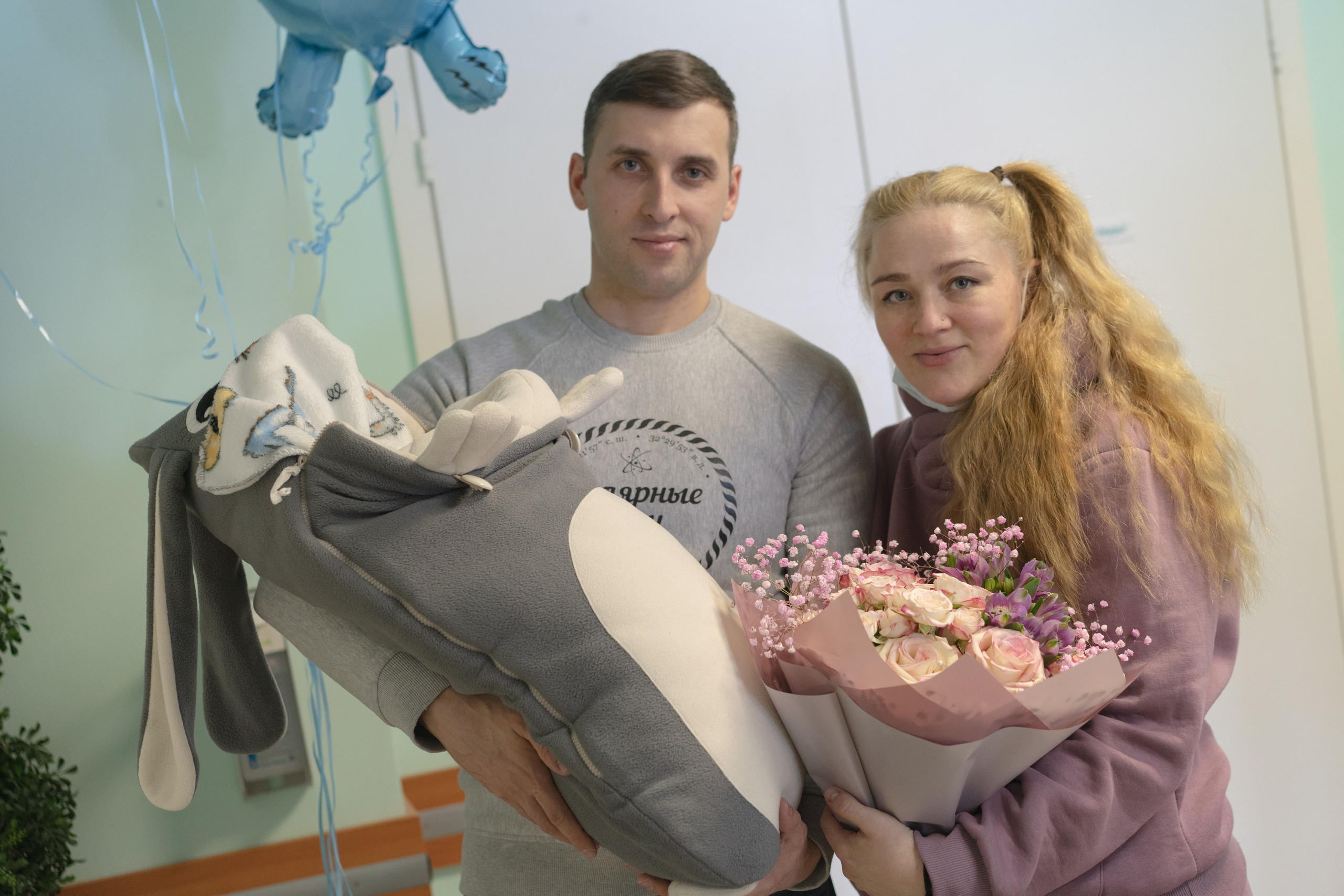 Выписка из роддома Лёвушки