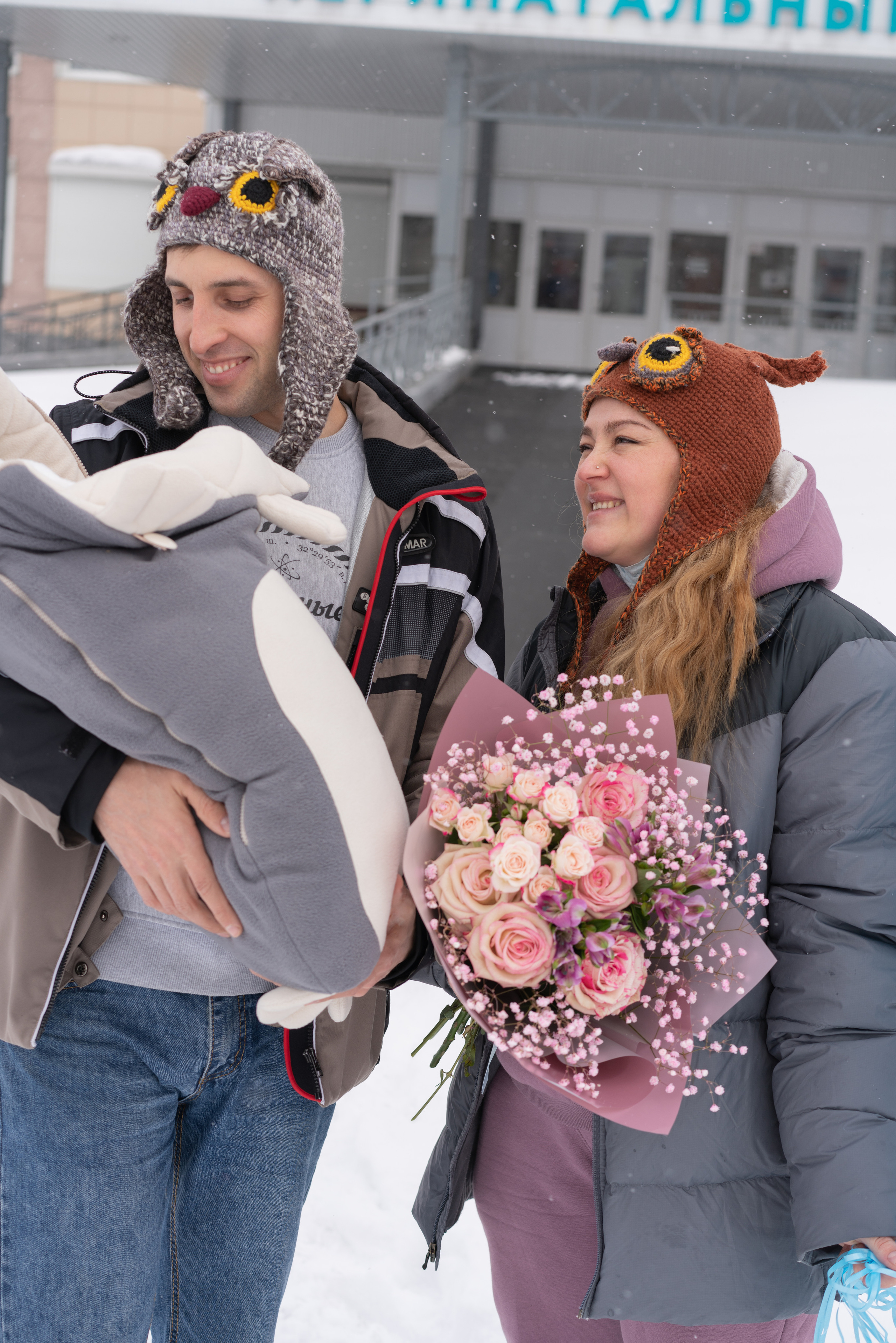 Выписка из роддома Лёвушки