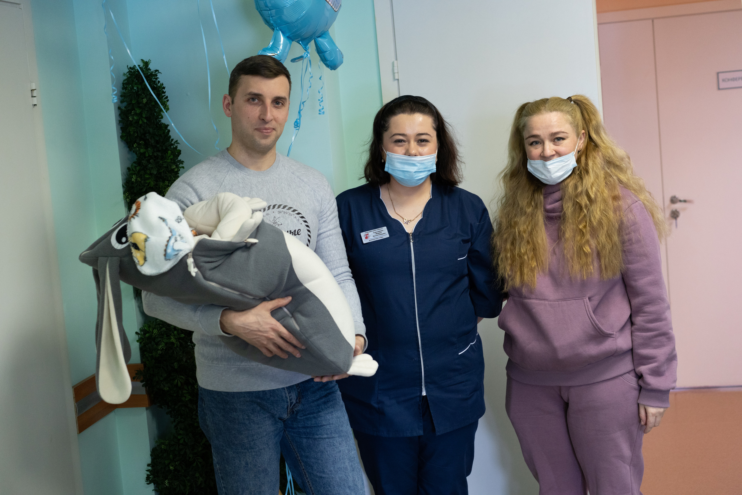 Выписка из роддома Лёвушки