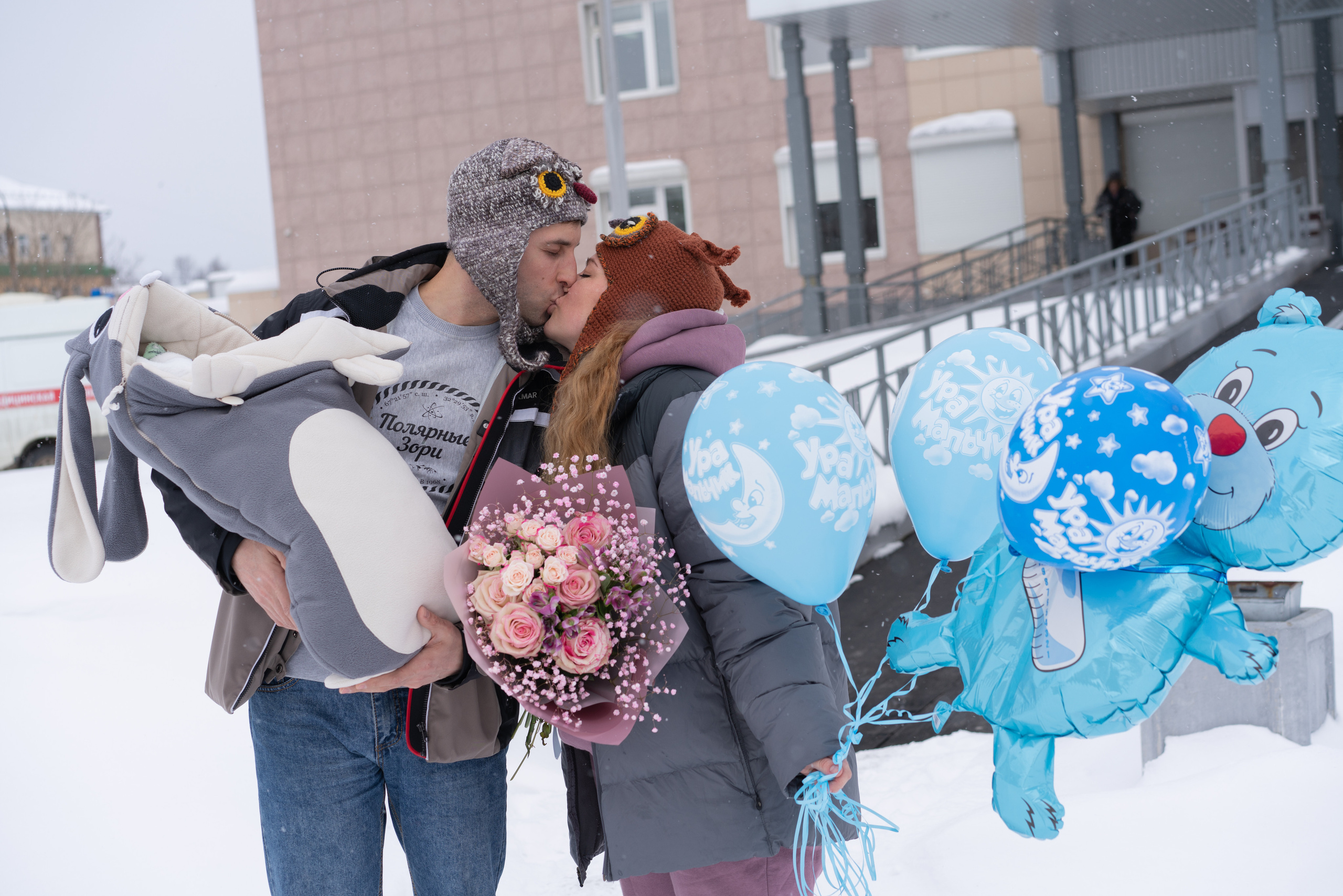 Выписка из роддома Лёвушки