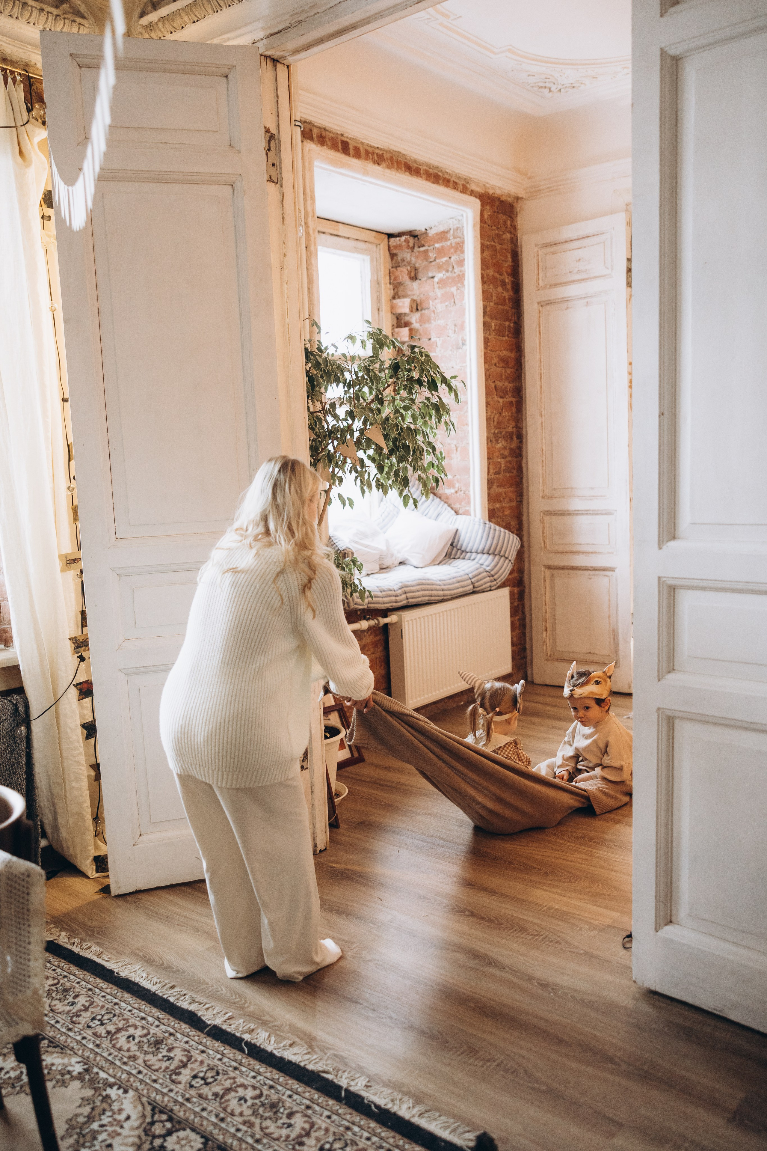 Анна, Саша и Маркус. Семейный фотограф в Москве Виктория Ястребинская