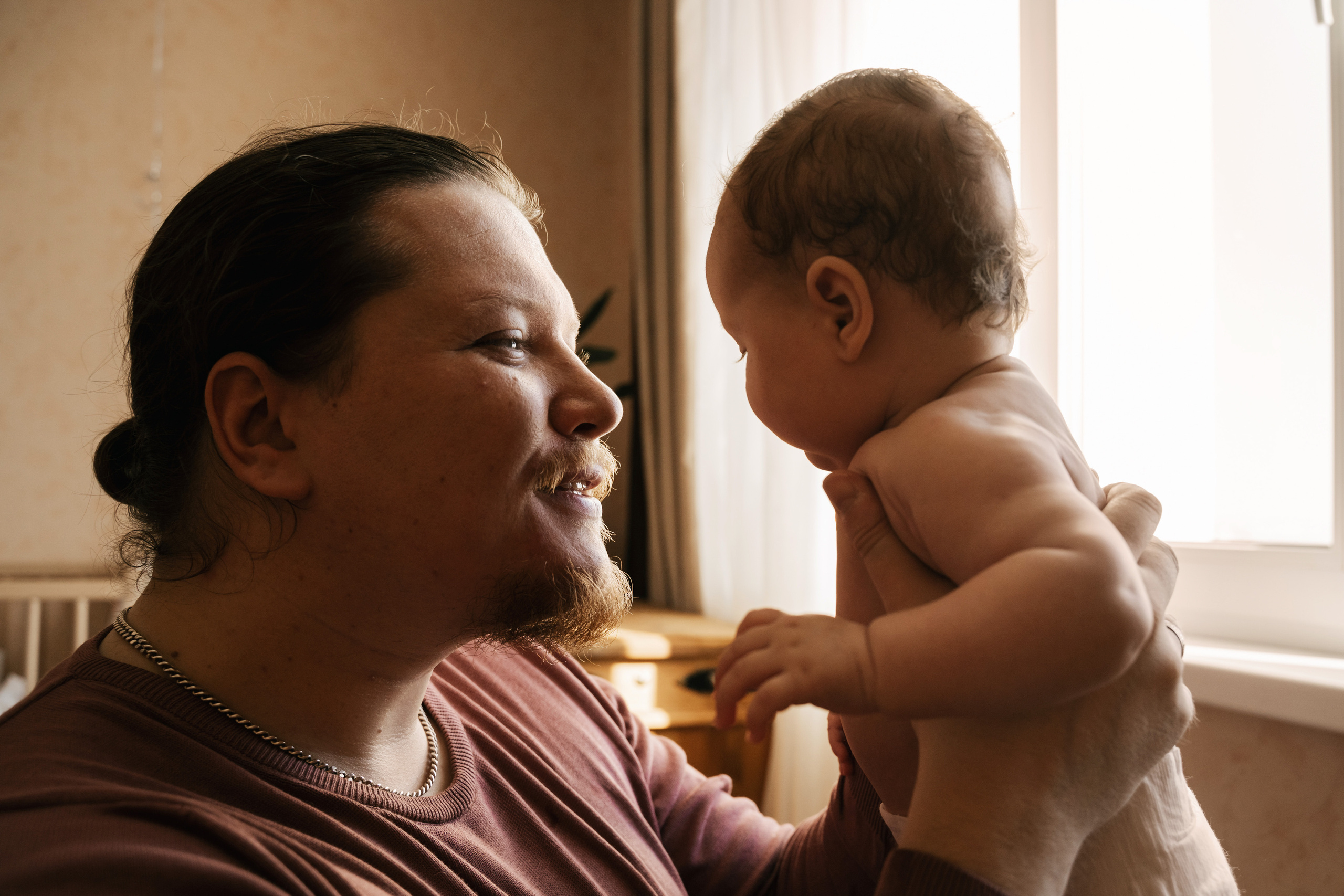 Малышка Кирочка, мама Лена, папа Саша и пушистый котик. Свадебный и семейный фотограф в Нижнем Новгороде Коданева Ольга