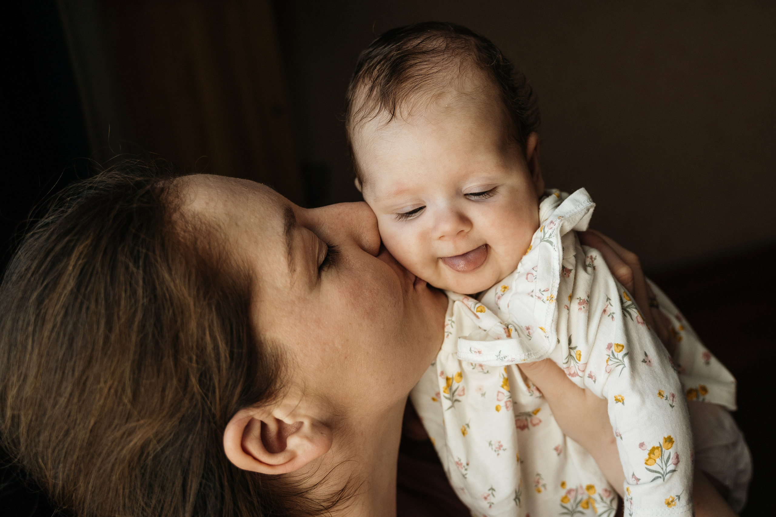 Малышка Кирочка, мама Лена, папа Саша и пушистый котик. Свадебный и семейный фотограф в Нижнем Новгороде Коданева Ольга