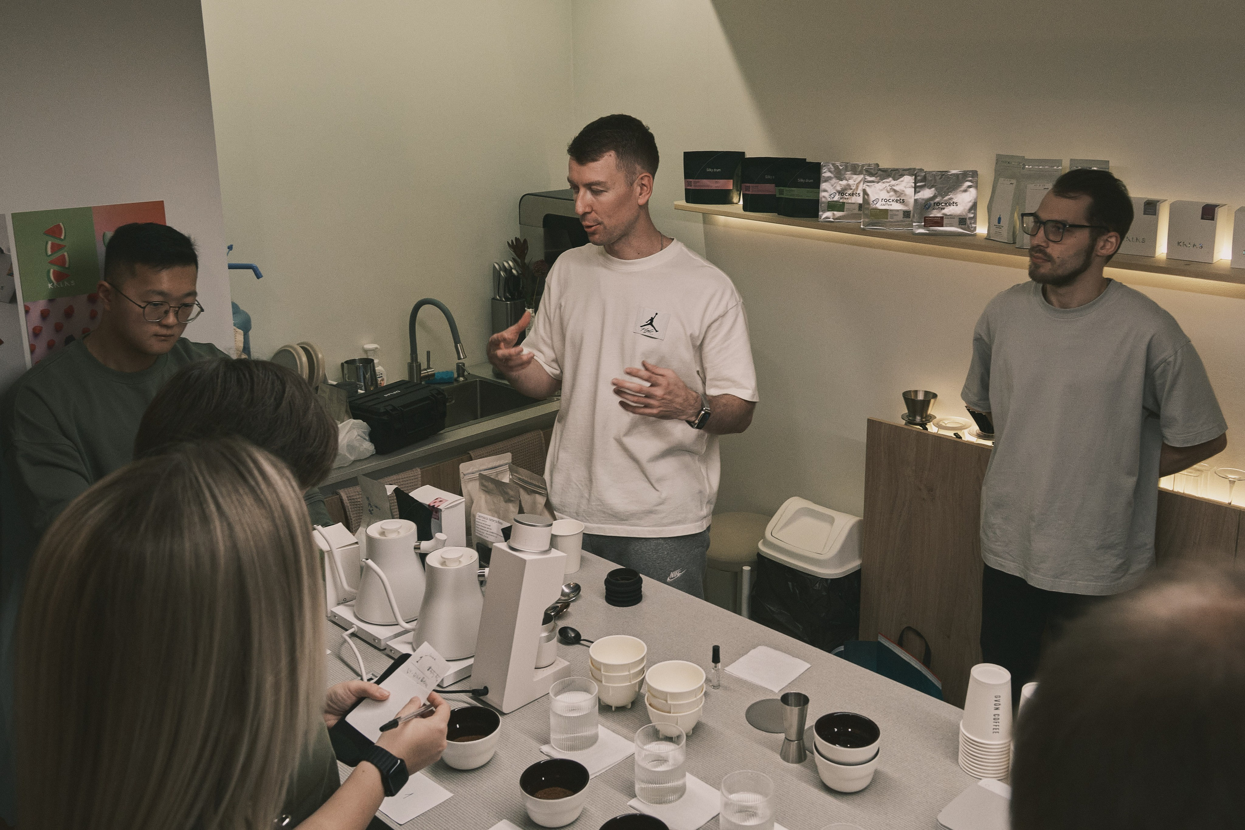 Каппинг-сессия. Gvon Coffee