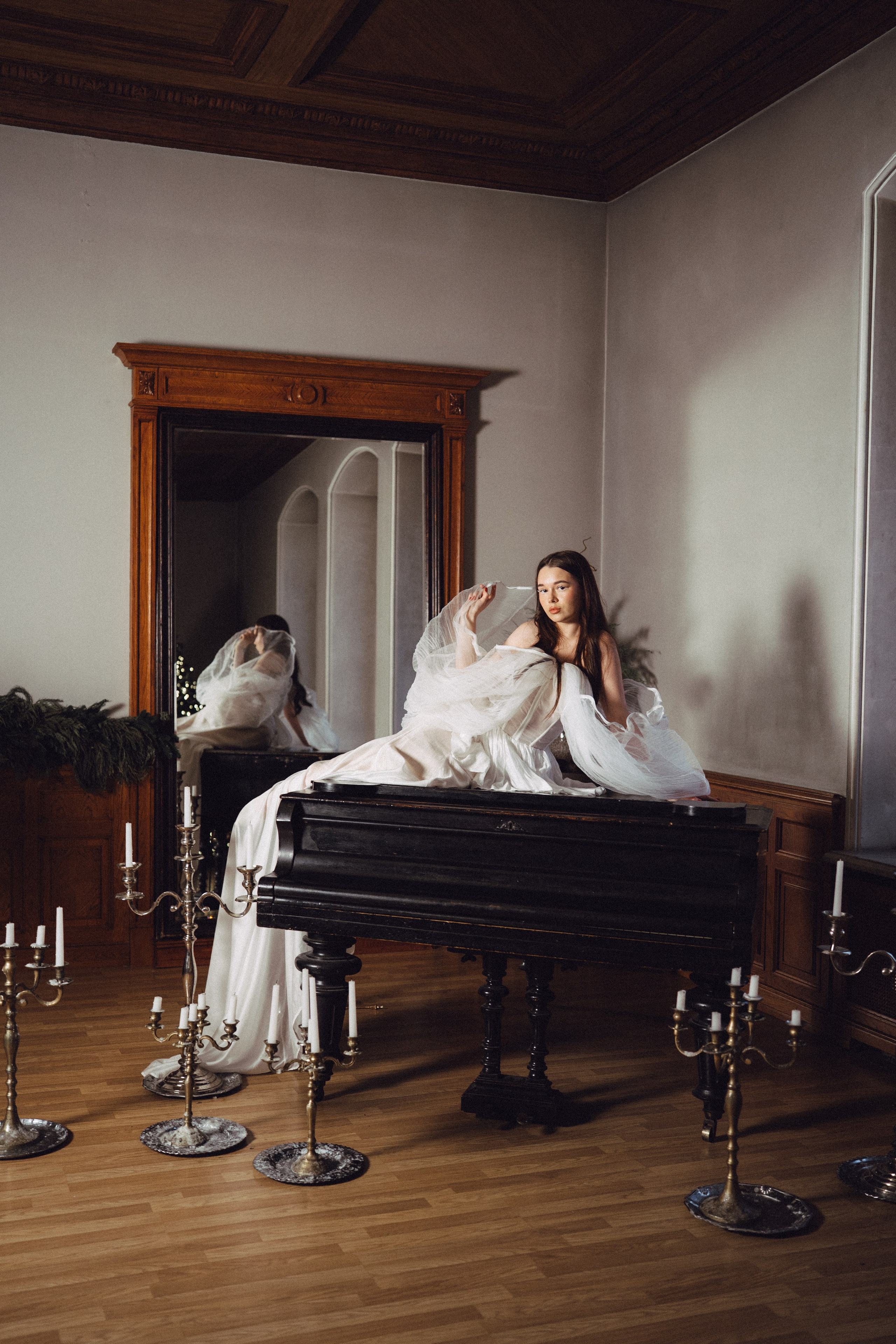 ФОТОСЕССИЯ В ВИНТАЖНОМ СТИЛЕ К НОВОМУ ГОДУ ДЛЯ ДЕВУШКИ. Профессиональный фотограф, Санкт-Петербург — Виктория Богомолова