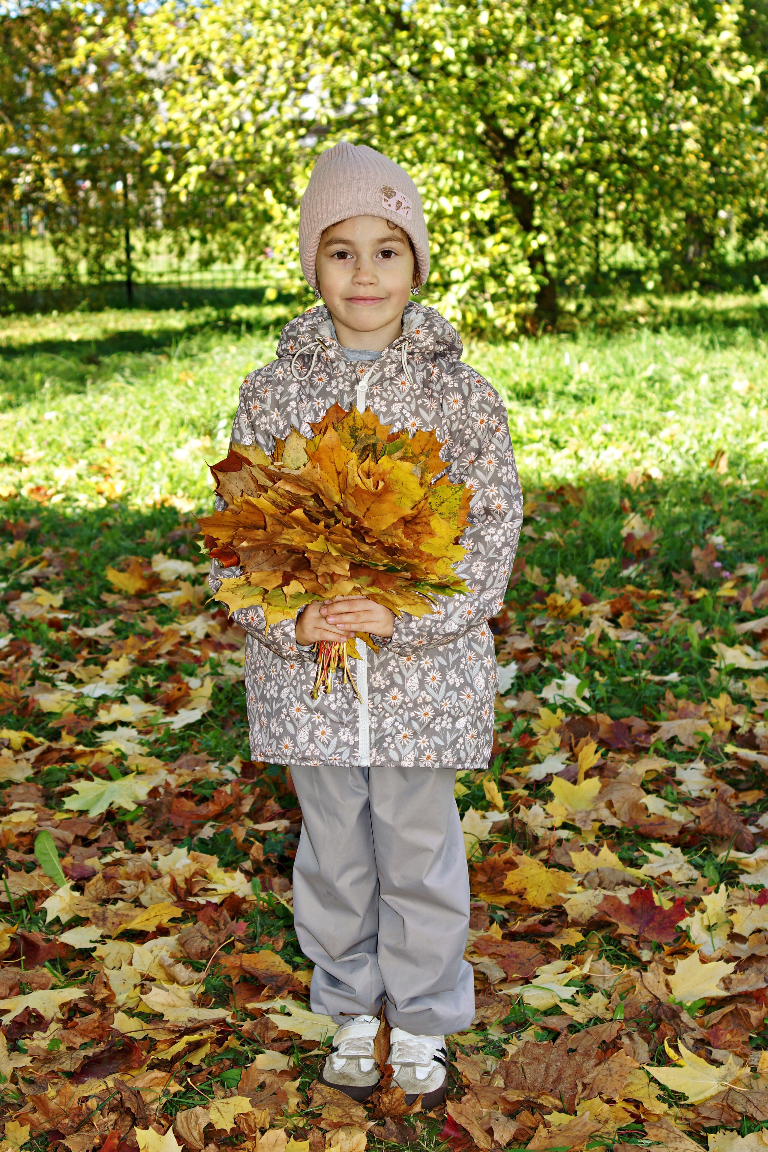 Осенняя фотосессия в детском саду г. Йошкар-Ола