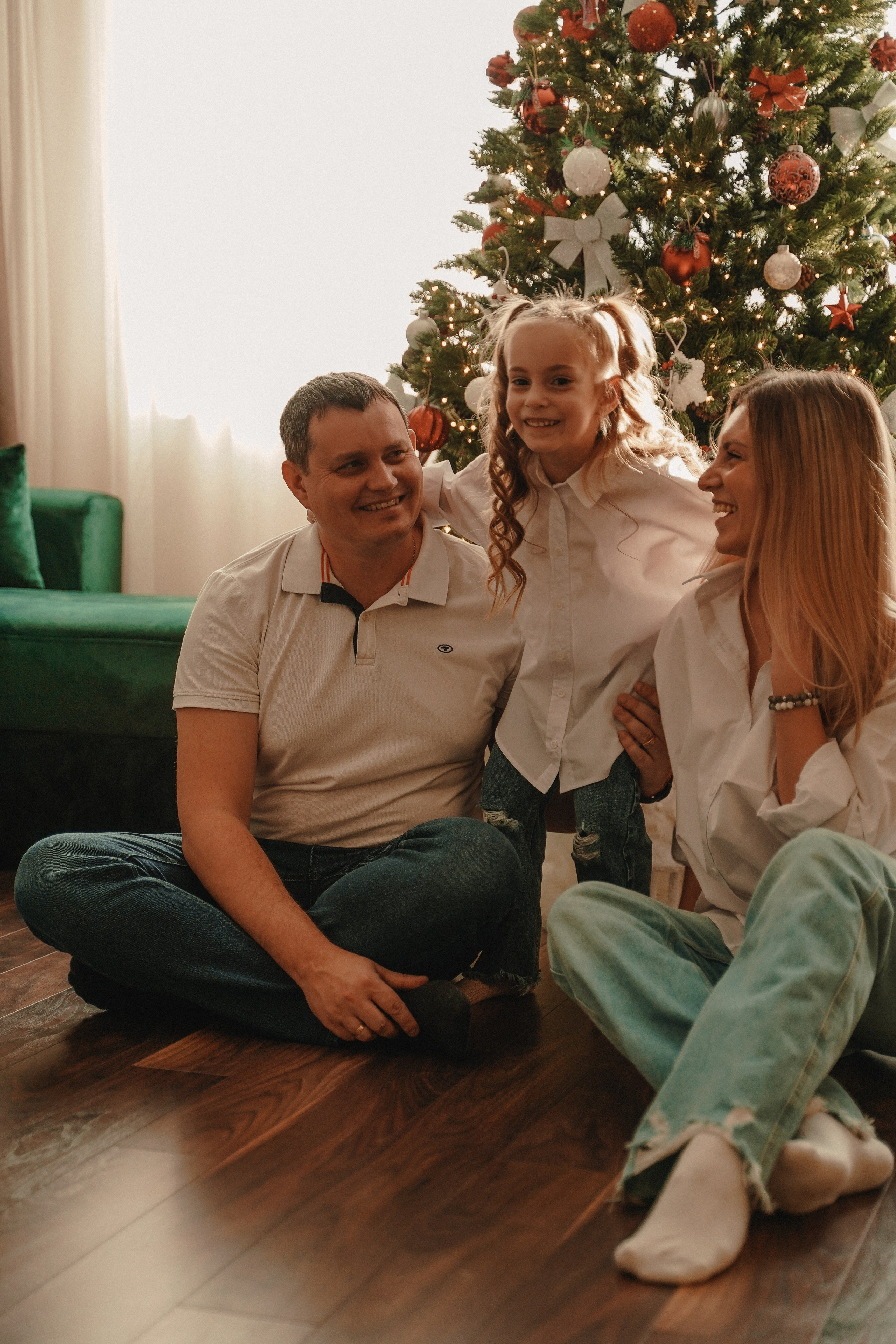 Домашняя Новогодняя фотосессия. Семейный и женский фотограф в Краснодаре Анастасия Приймак