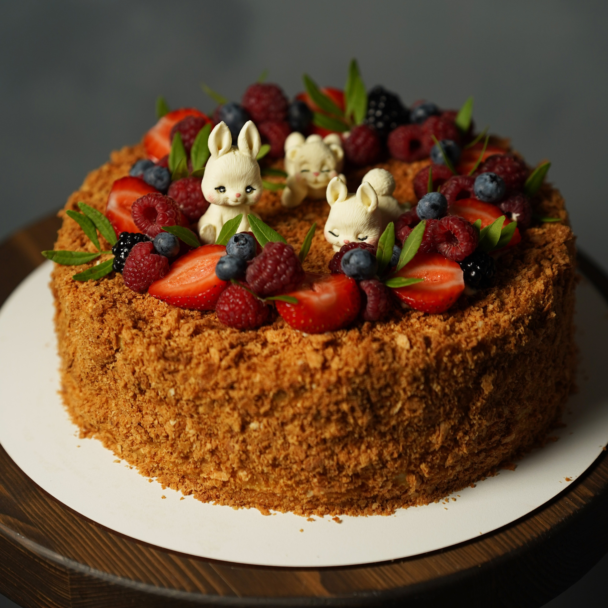 Варианты наполеона и медовика. Кондитер Наталья Ташматова