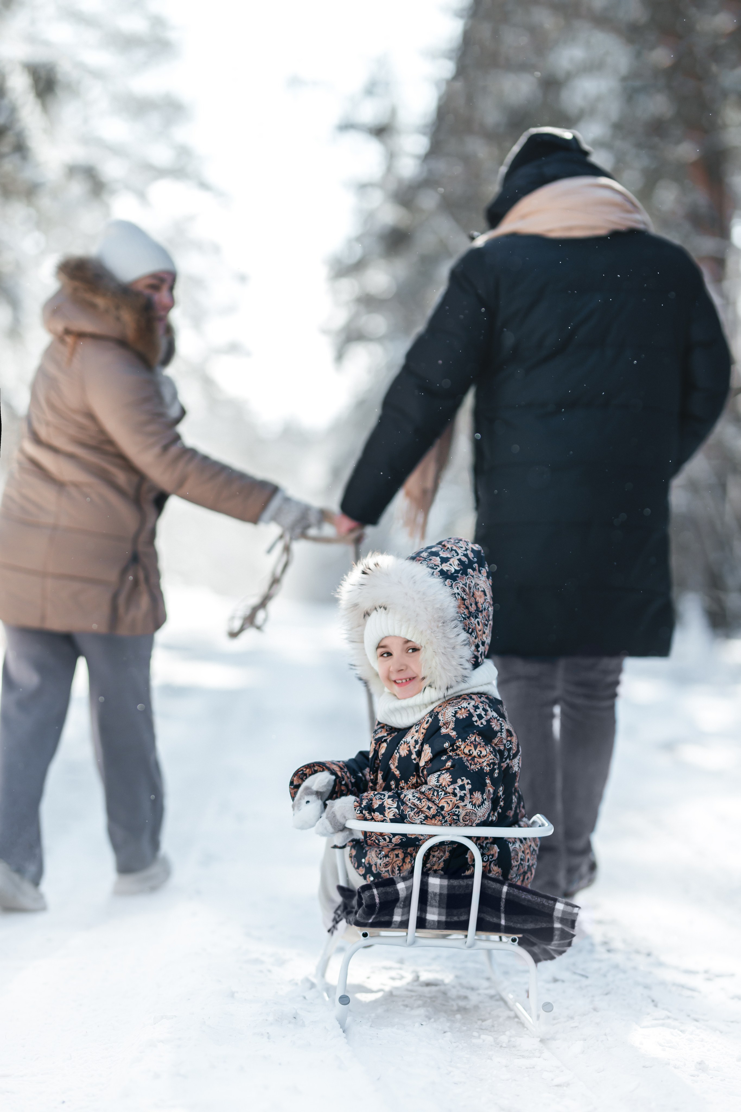 Ирина, Андрей и Ульяна. Фотограф Таинств Крещения и Венчания в г. Курске