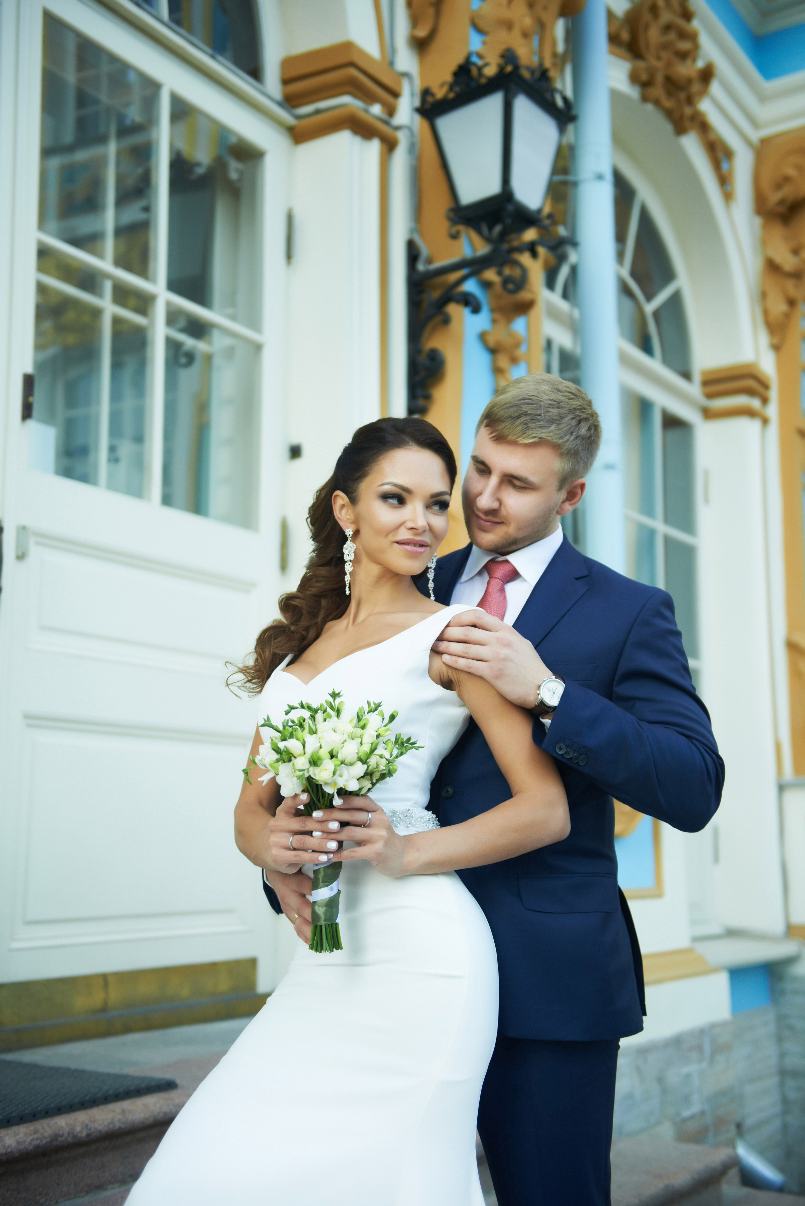 Максим и Наталья (свадебная фотосессия в Пушкине в Екатерининском парке). Портретный, семейный и свадебный фотограф в Санкт-Петербурге и в Пушкине Ширяев Денис