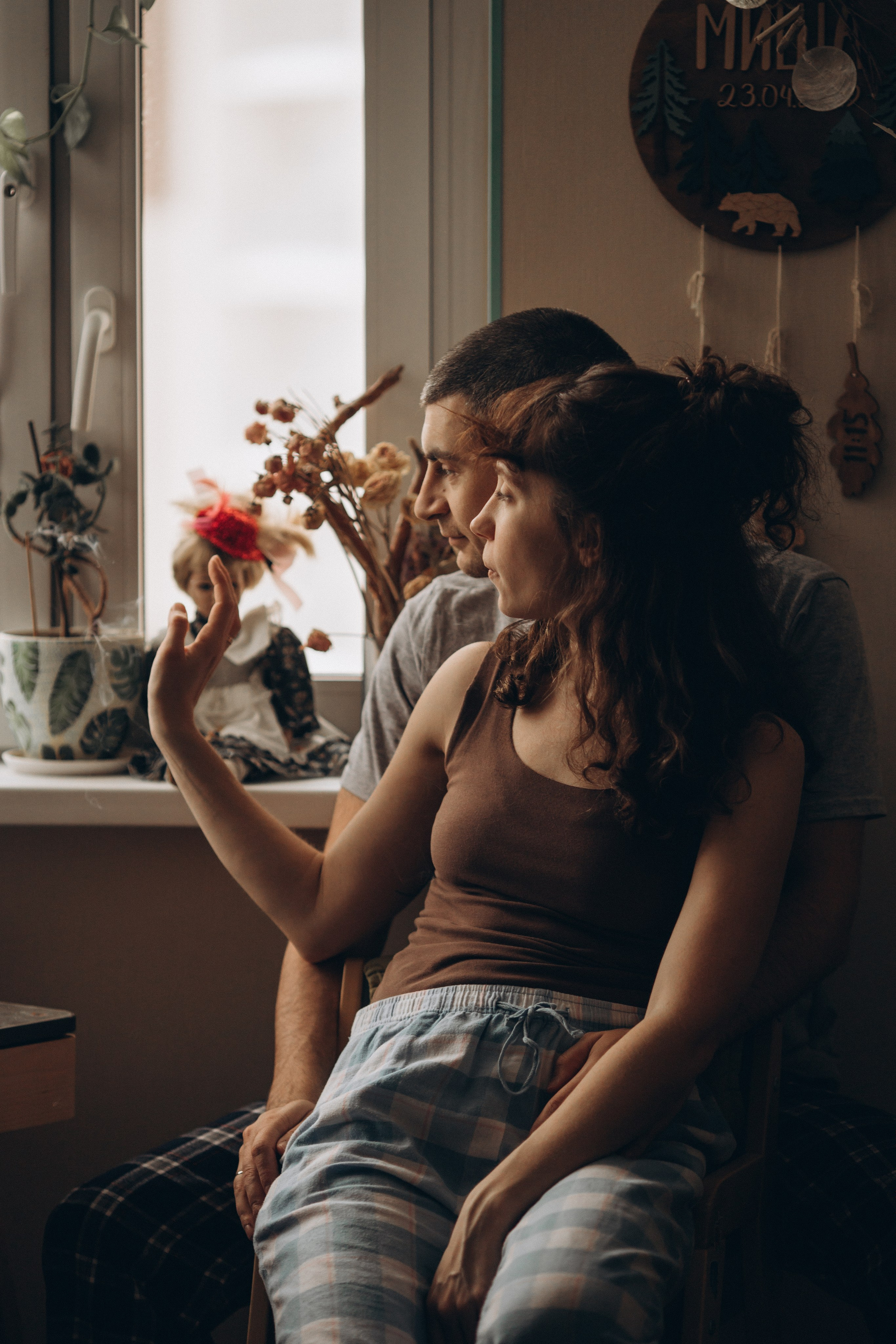 Таня, Паша, Миша. Фотограф Людмила Оюн