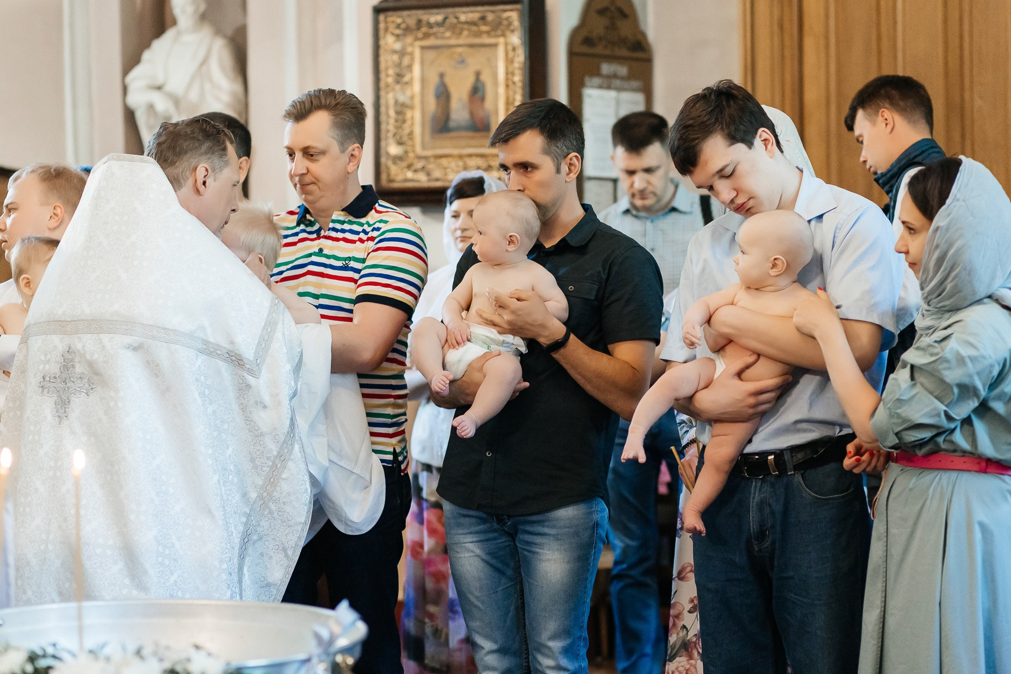 Таинство крещения Дмитрия (28 мая 2023). Свадебный и семейный фотограф Крамар Наталья